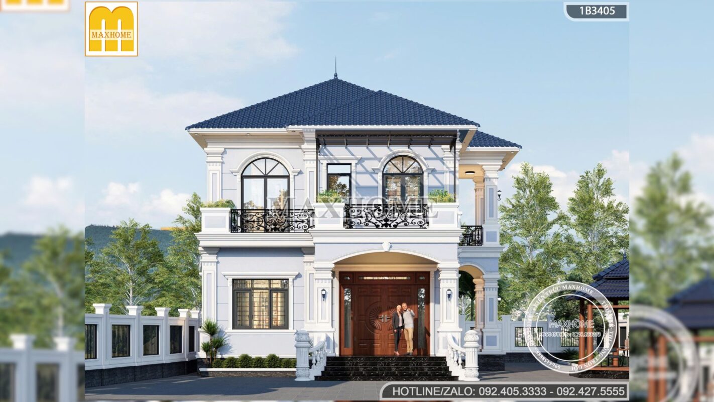 mau nha 2 tang 5 phong ngu mai nhat tan co dien dep long lay kieu sa mh05764 8