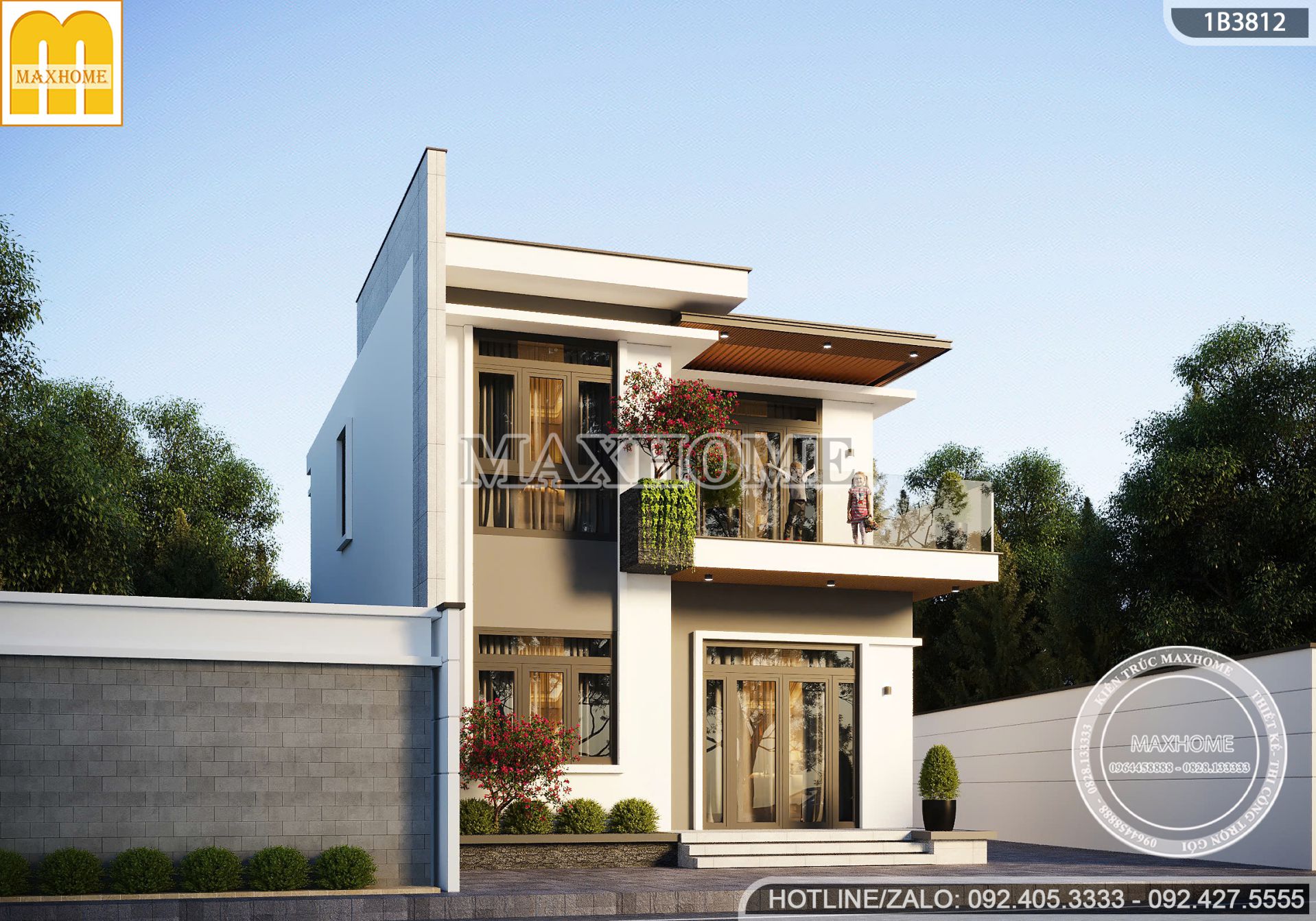 mau nha 2 tang mai bang thiet ke hien dai chuan gu sang xin mh05776 10