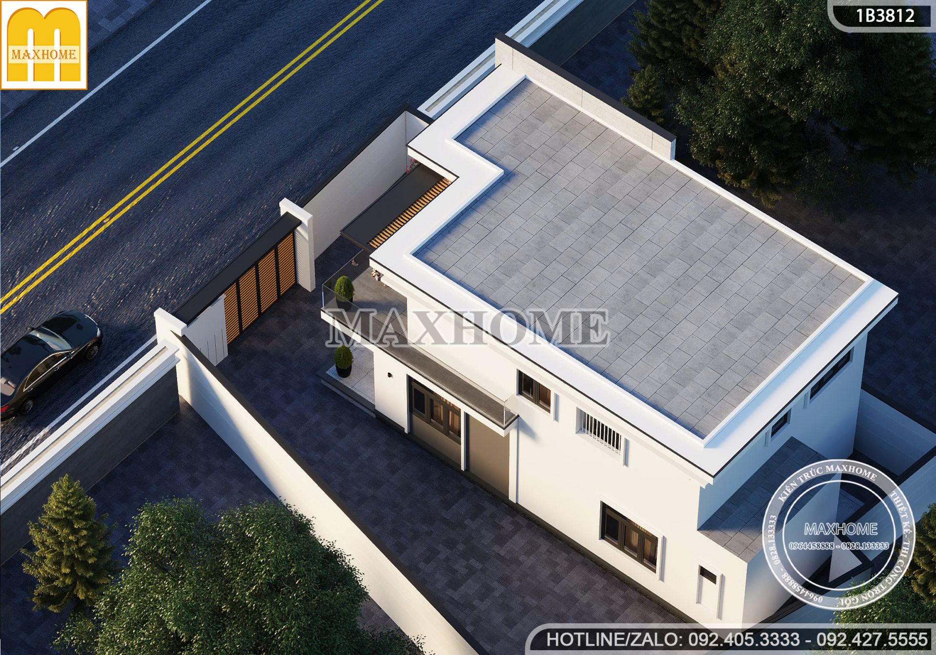 mau nha 2 tang mai bang thiet ke hien dai chuan gu sang xin mh05776 6