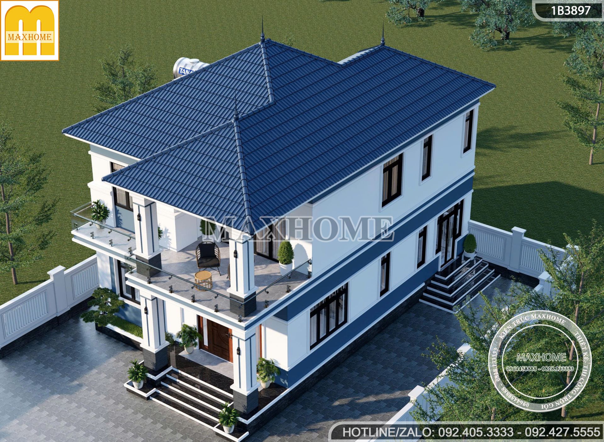 mau nha 2 tang mai nhat hien dai dep man nhan tai quang ninh mh05837 6