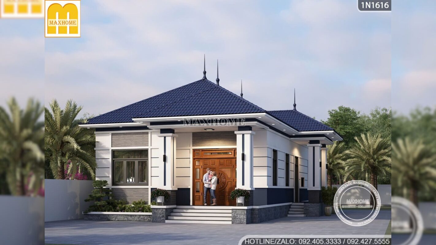 mau nha cap 4 3 phong ngu hien dai tre trung phu hop cho gia dinh nho 2