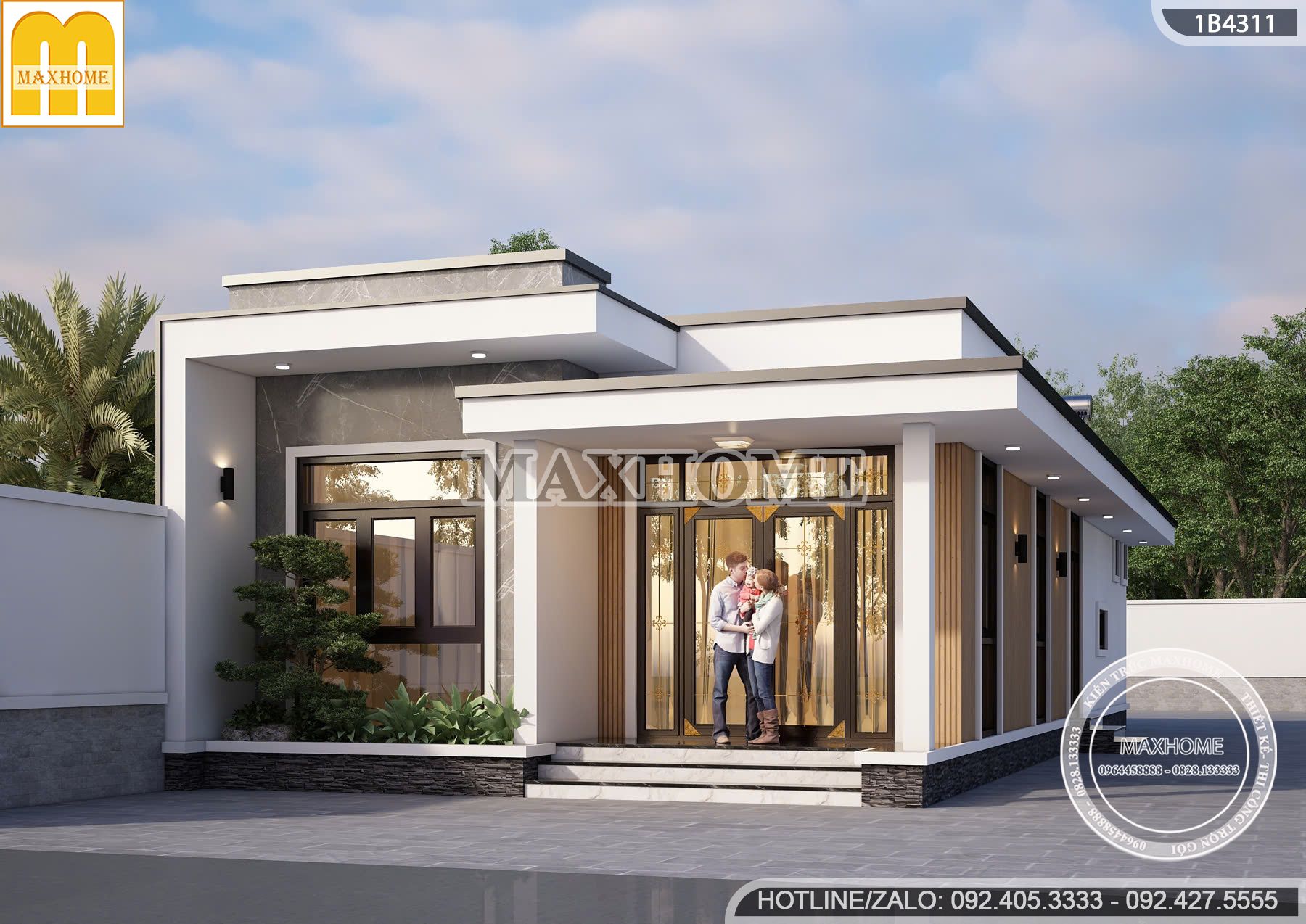 mau nha cap 4 mai bang dep hien dai tiet kiem chi phi dang duoc yeu thich nhat mh05895 1