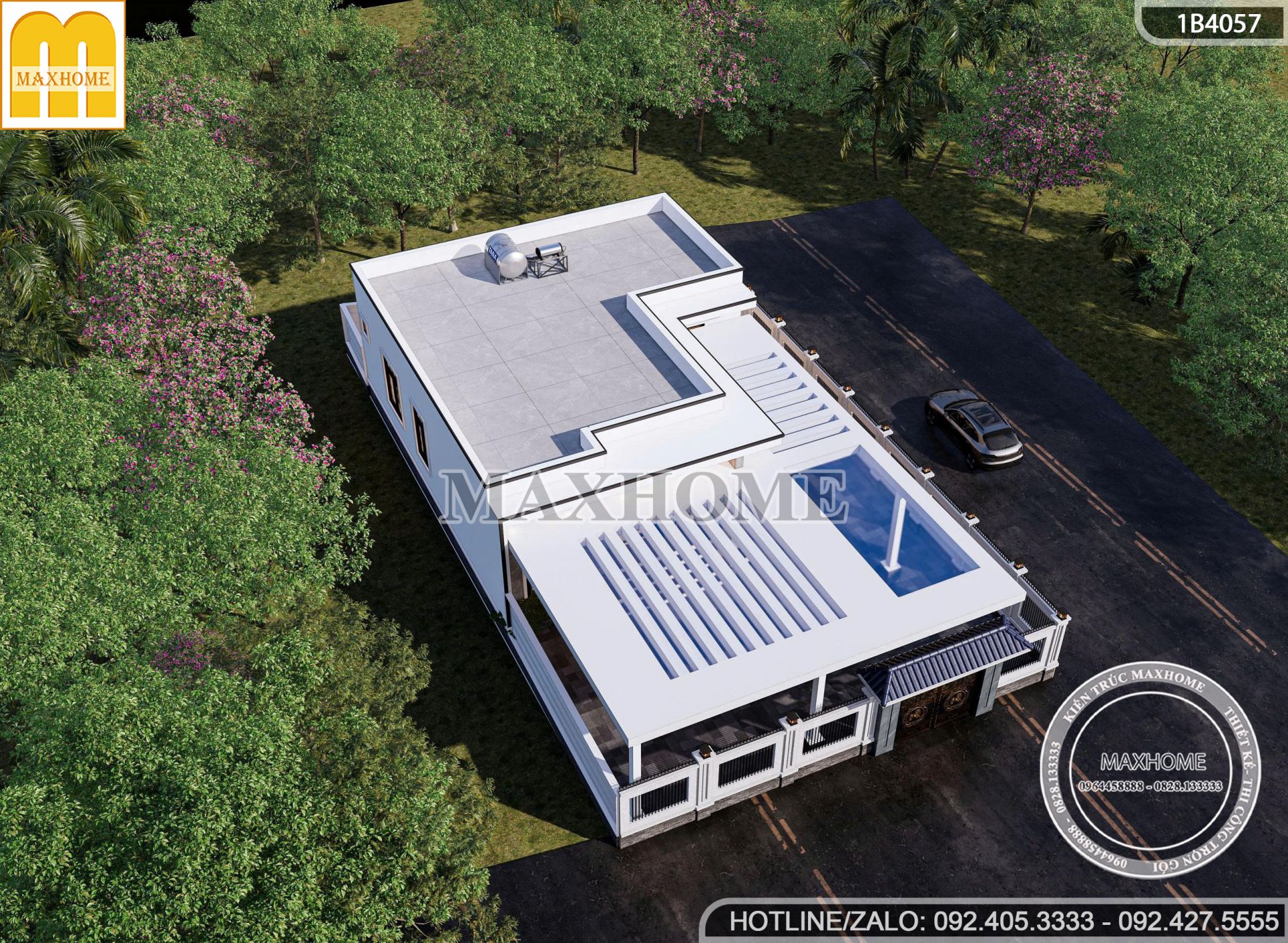 mau nha cap 4 mai bang thiet ke chu l sieu an tuong mh05811 1 mau nha cap 4 mai bang thiet ke chu l sieu an tuong mh05811 1