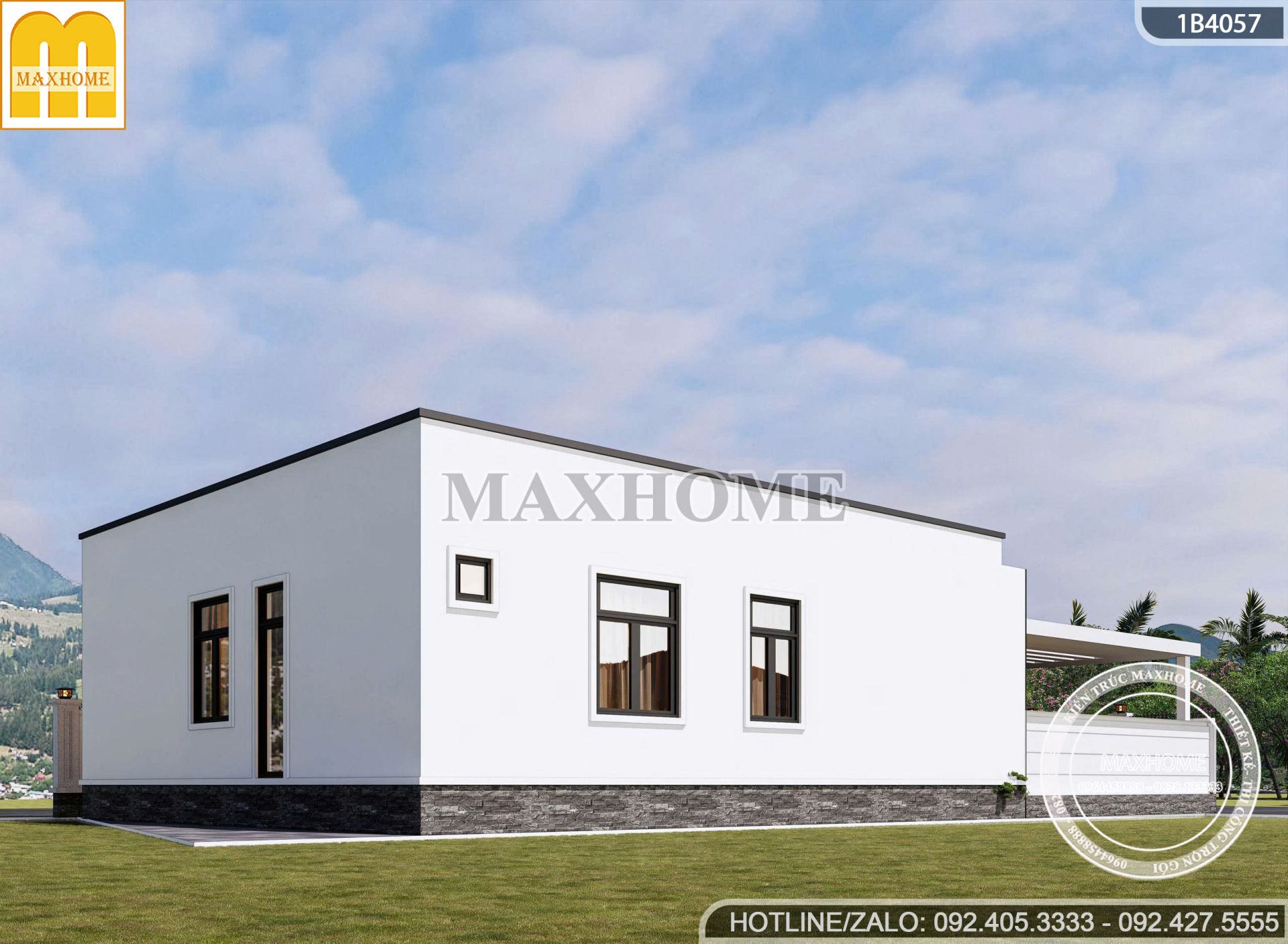 mau nha cap 4 mai bang thiet ke chu l sieu an tuong mh05811 4 mau nha cap 4 mai bang thiet ke chu l sieu an tuong mh05811 4