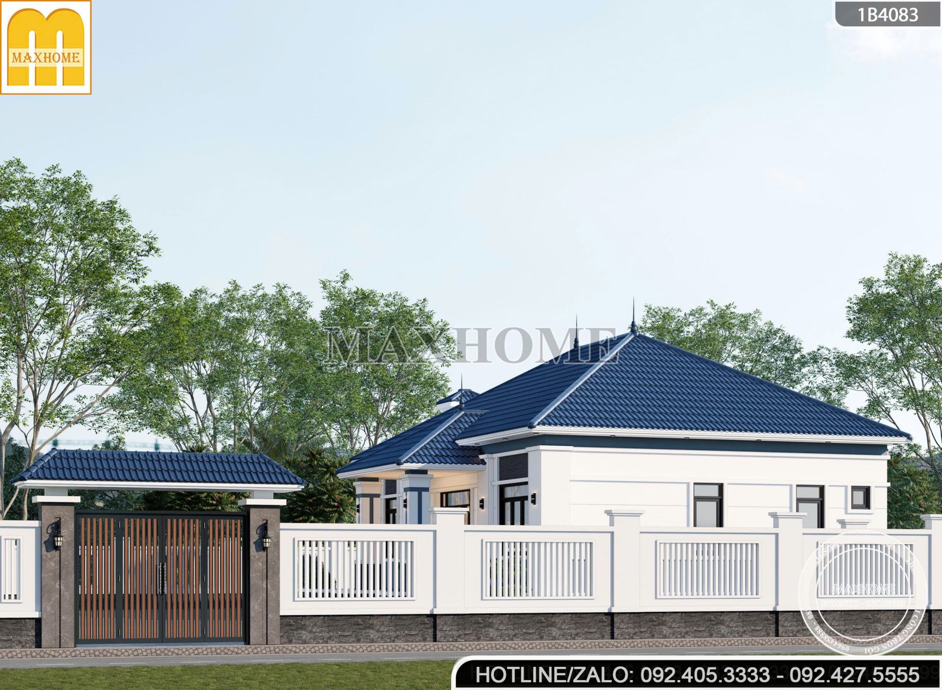 mau nha cap 4 mai nhat hien dai dep xuat sac chi phi thiet ke re bat ngo mh05827 4