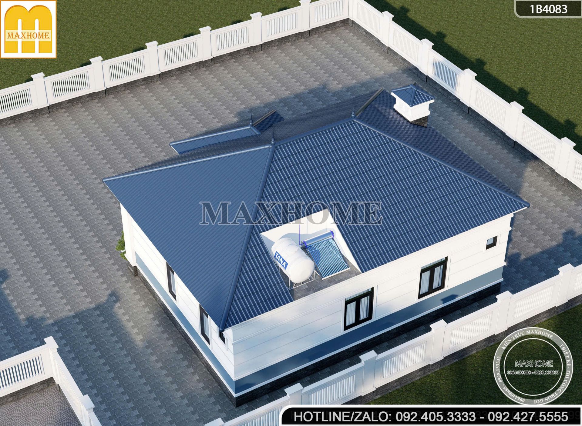 mau nha cap 4 mai nhat hien dai dep xuat sac chi phi thiet ke re bat ngo mh05827 7