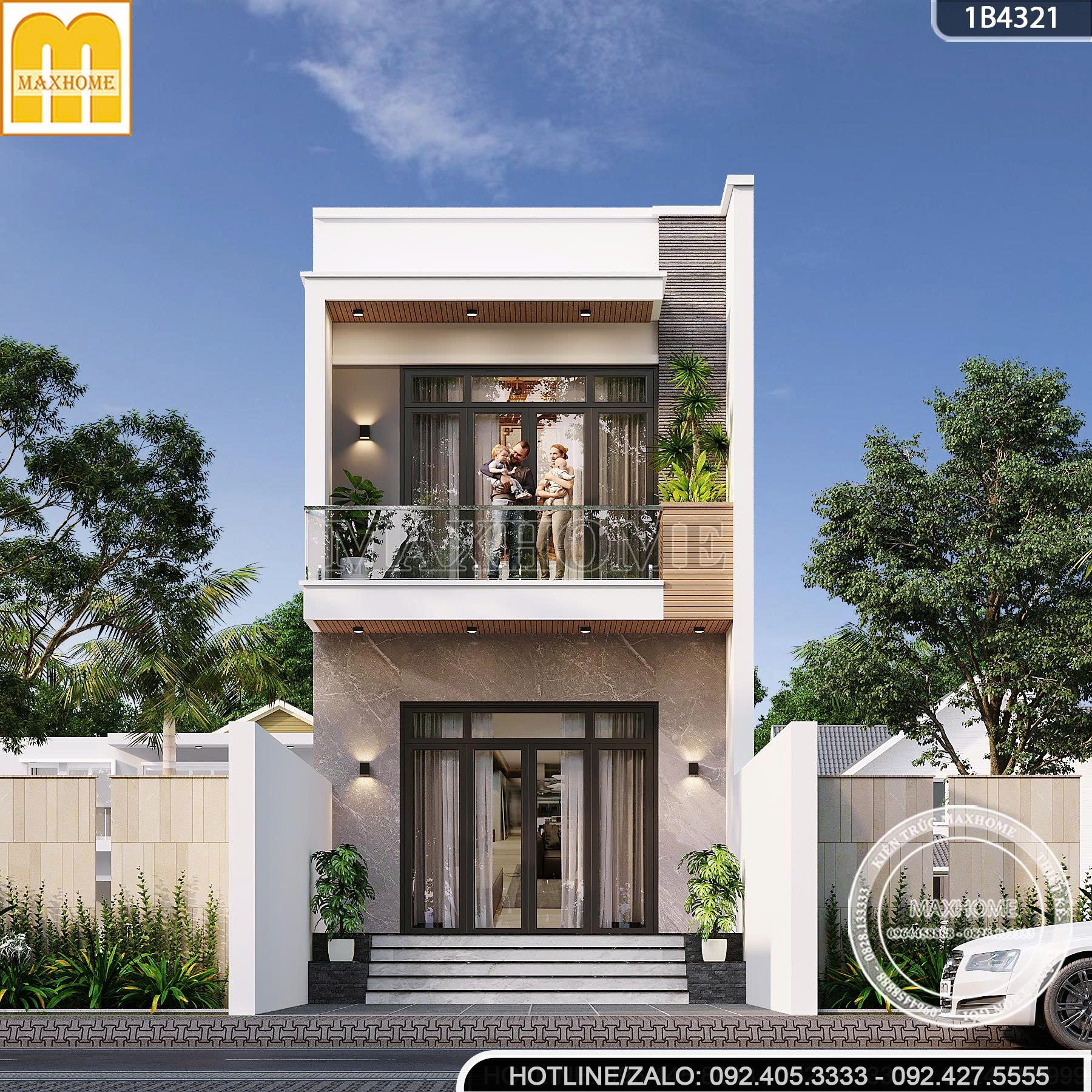 mau nha ong 2 tang 5x28m 4 phong ngu dep hien dai tien nghi chi phi hop ly mh05896 1