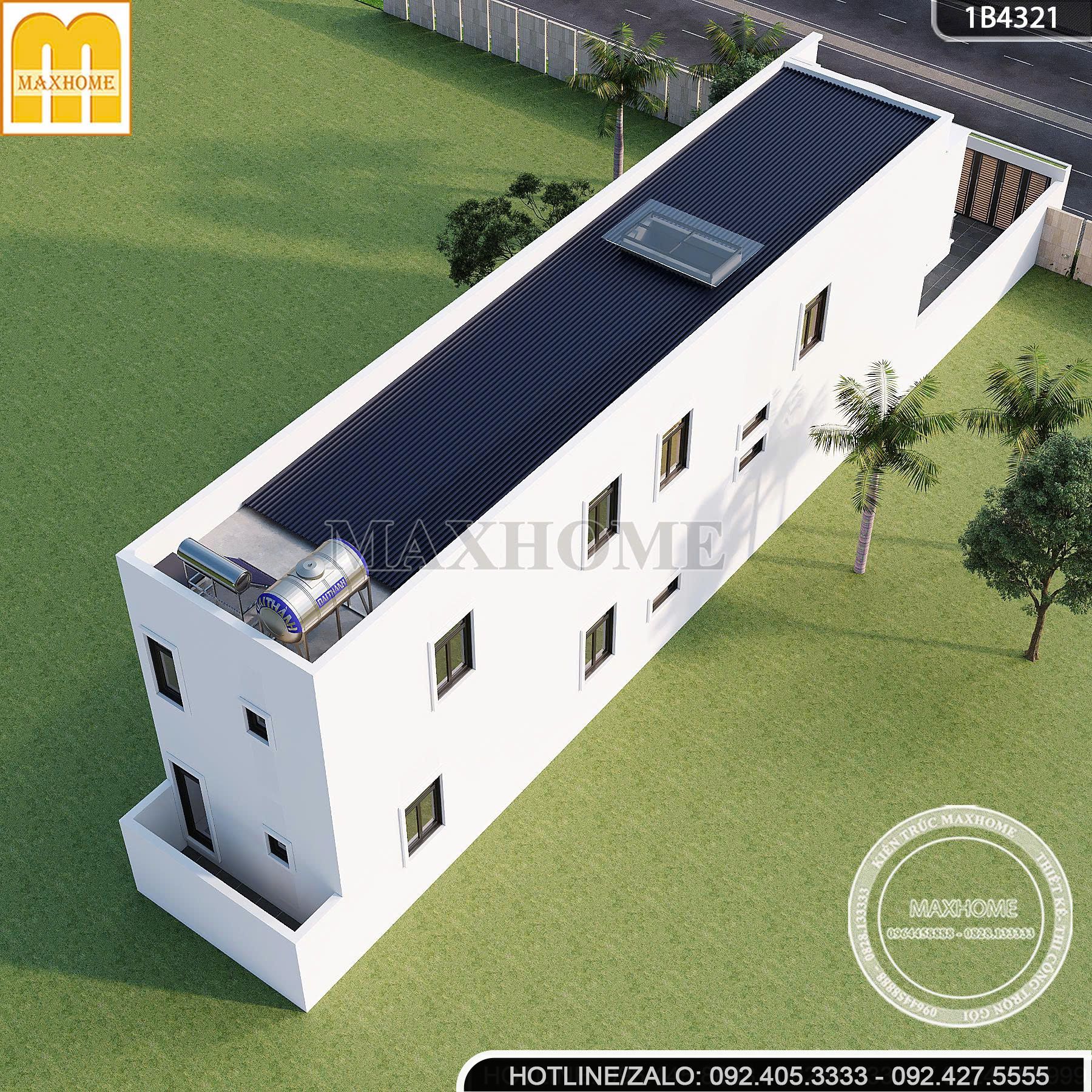 mau nha ong 2 tang 5x28m 4 phong ngu dep hien dai tien nghi chi phi hop ly mh05896 5