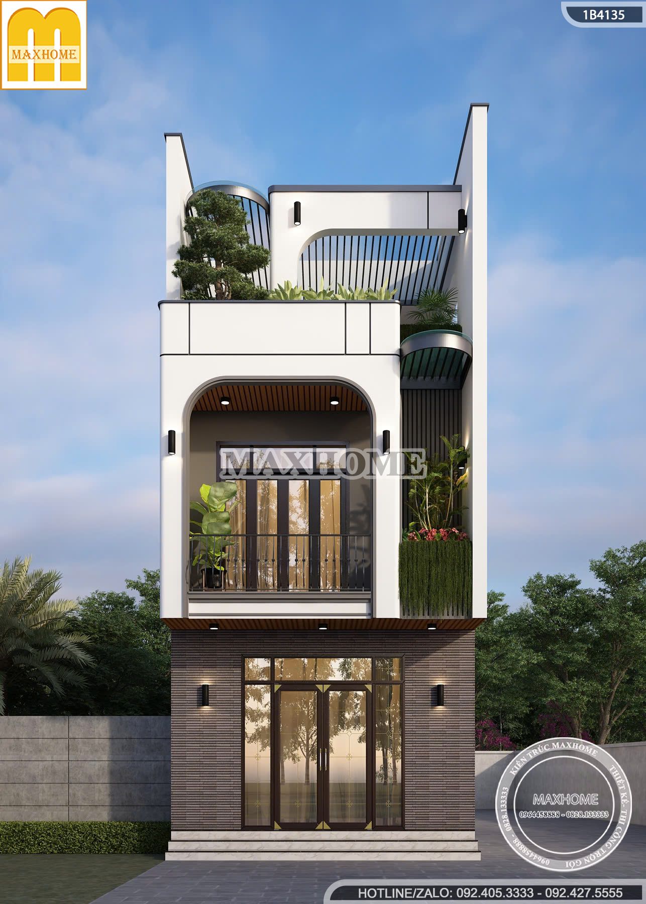 mau nha pho 2 tang 1 tum dep xuat sac cong nang chuan chi phi hop ly mh05855 10