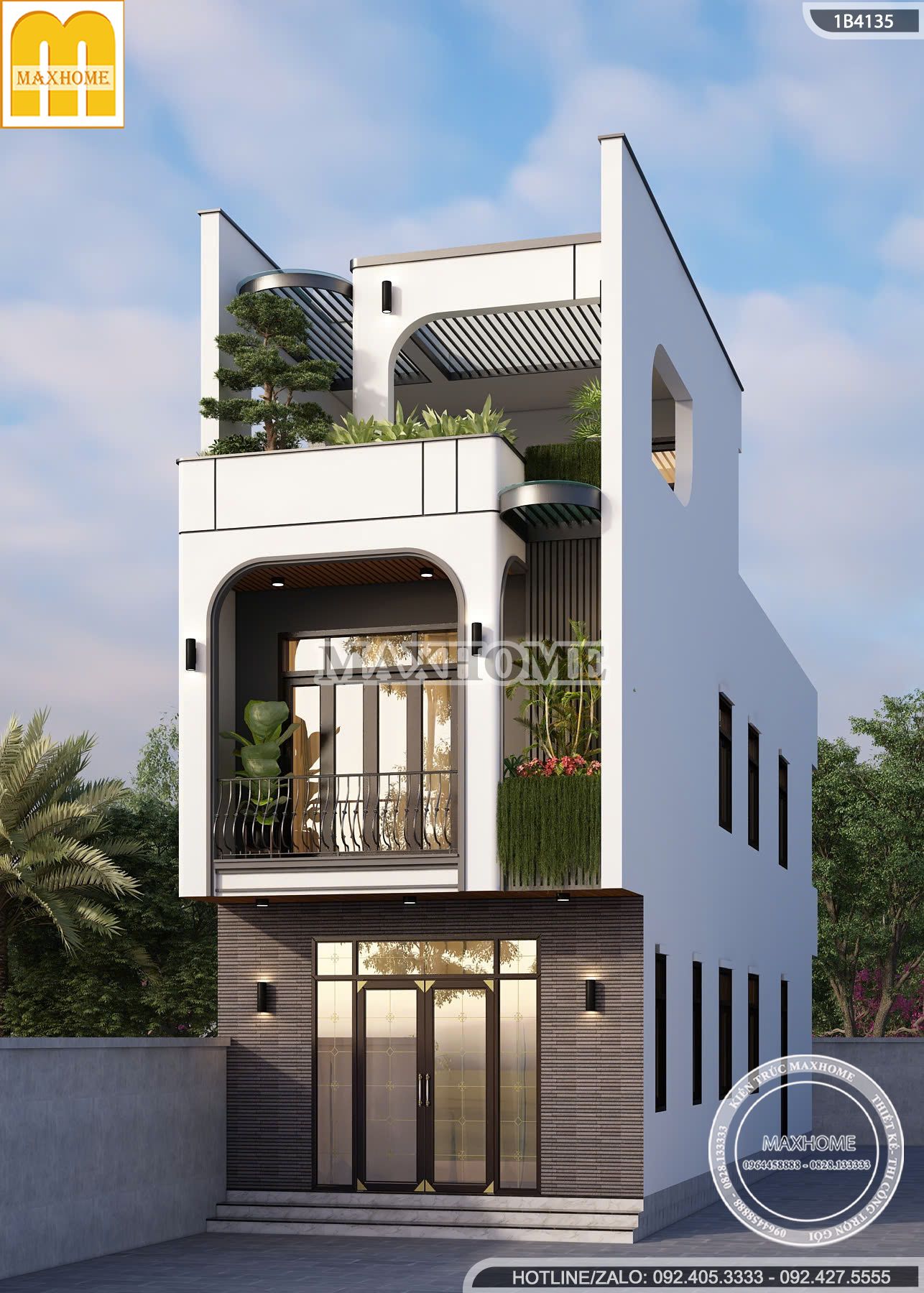 mau nha pho 2 tang 1 tum dep xuat sac cong nang chuan chi phi hop ly mh05855 7