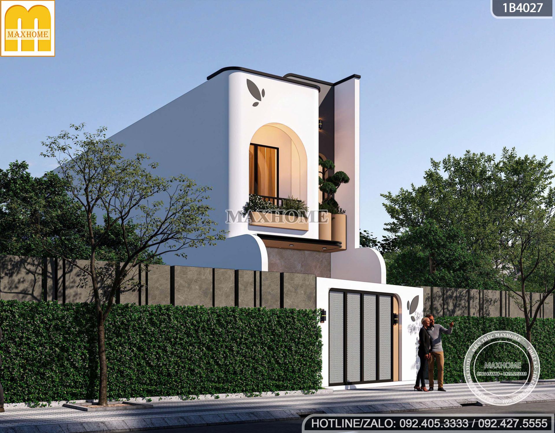 mau nha pho 2 tang dep tien nghi xu huong moi do min home thiet ke mn05767 2