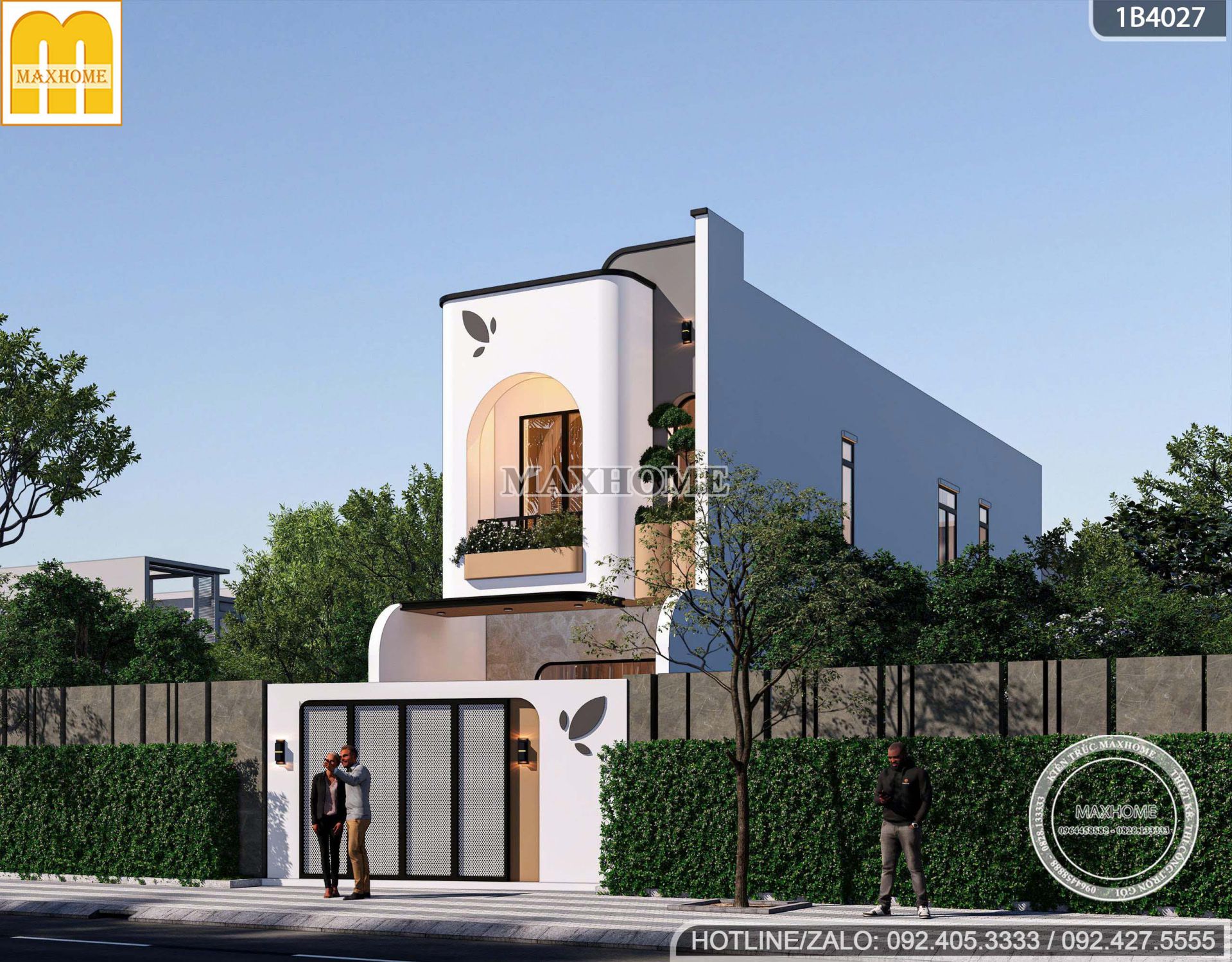 mau nha pho 2 tang dep tien nghi xu huong moi do min home thiet ke mn05767 3