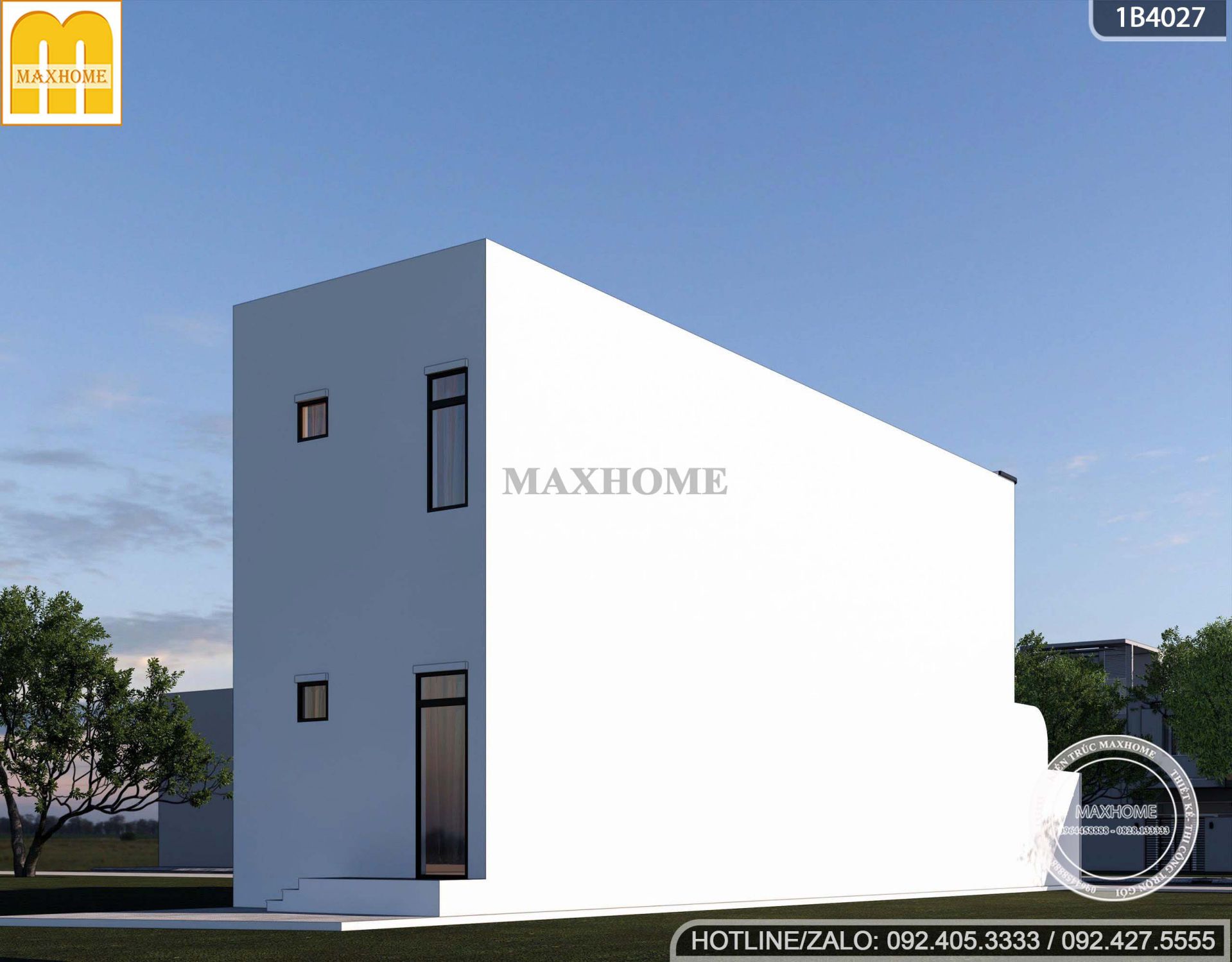 mau nha pho 2 tang dep tien nghi xu huong moi do min home thiet ke mn05767 4