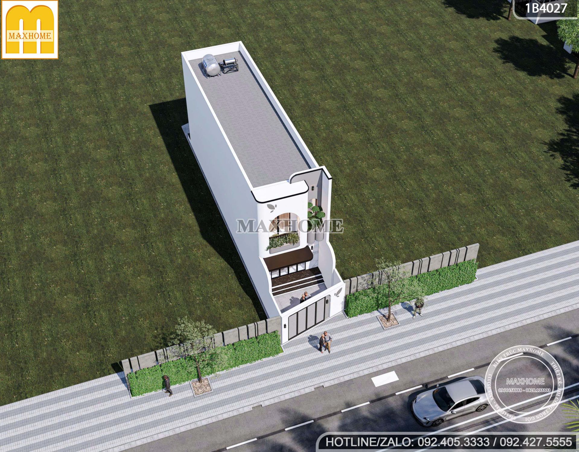 mau nha pho 2 tang dep tien nghi xu huong moi do min home thiet ke mn05767 5