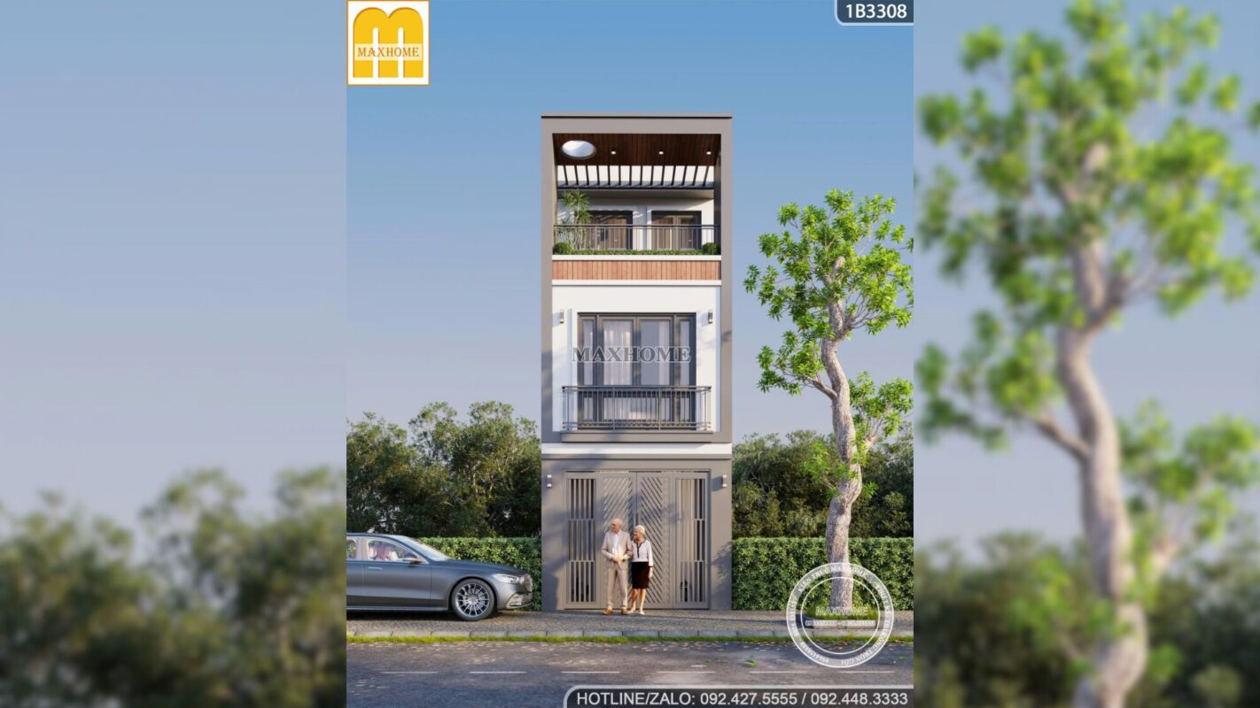 mau nha pho 3 tang mat tien 3 8m cuc ky hien dai va co chi phi hop ly 2