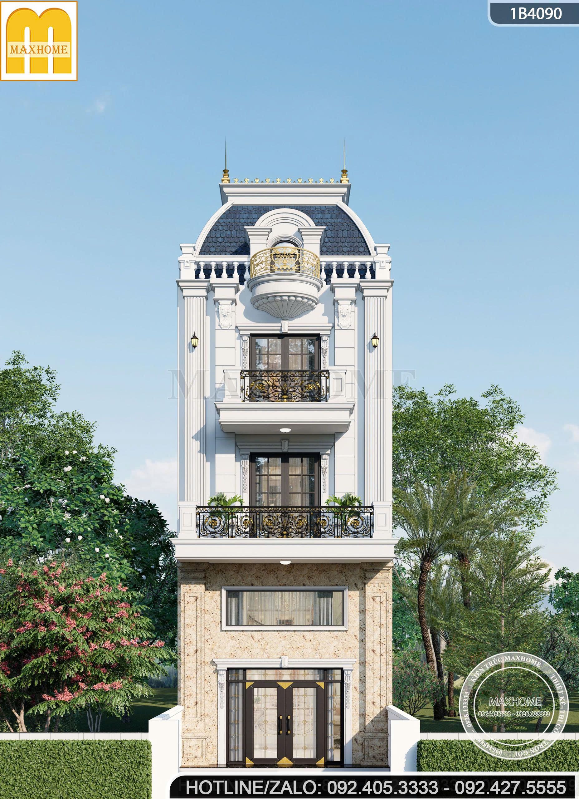 mau nha pho tan co dien 3 tang 1 lung dep sang trong kieu sa tai hue mh05892 2