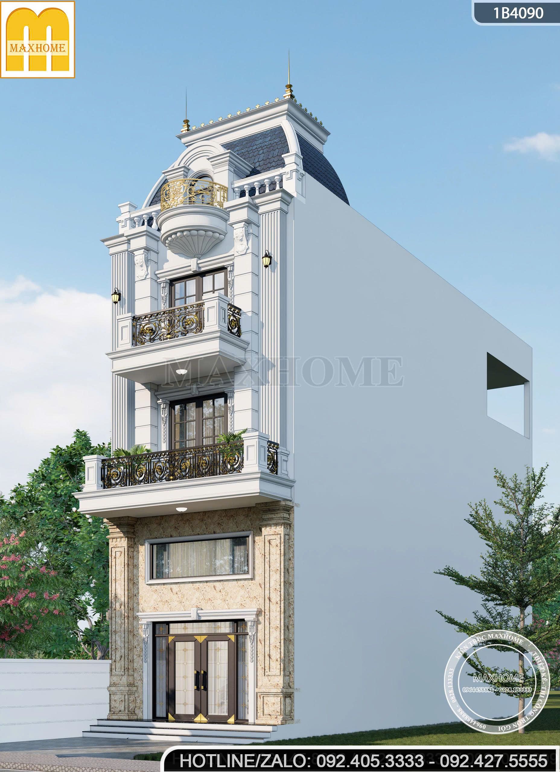 mau nha pho tan co dien 3 tang 1 lung dep sang trong kieu sa tai hue mh05892 4