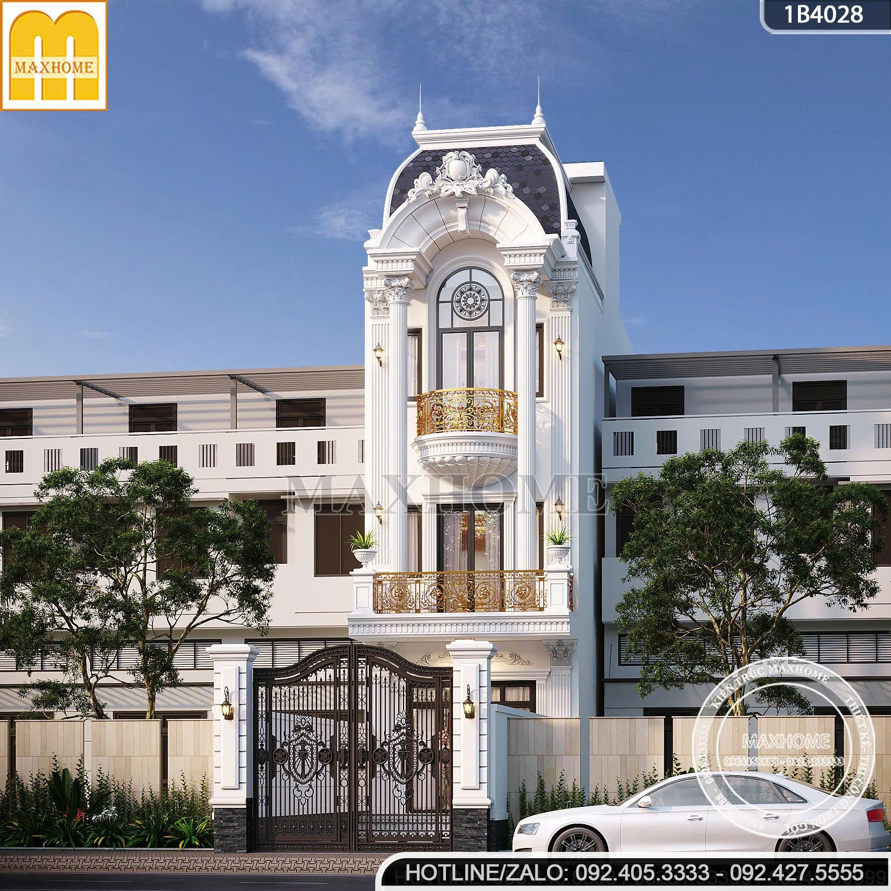 mau nha pho tan co dien 3 tang 1 tum dep long lay kieu sa giua long do thi mh05945 1