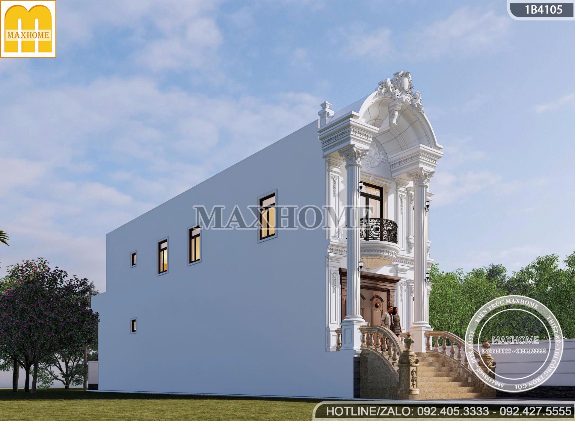 mau nha pho tan co dien co tang ham dep cuon hut tien nghi mh05894 1