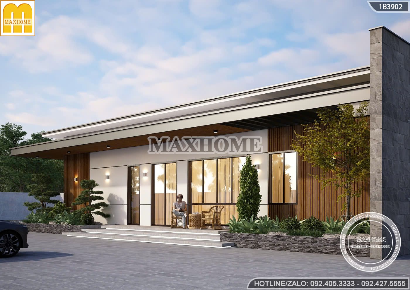 mau nha vuon 1 tang mai bang hien dai xu huong song xanh duoc yeu thich nhat mh05839 2