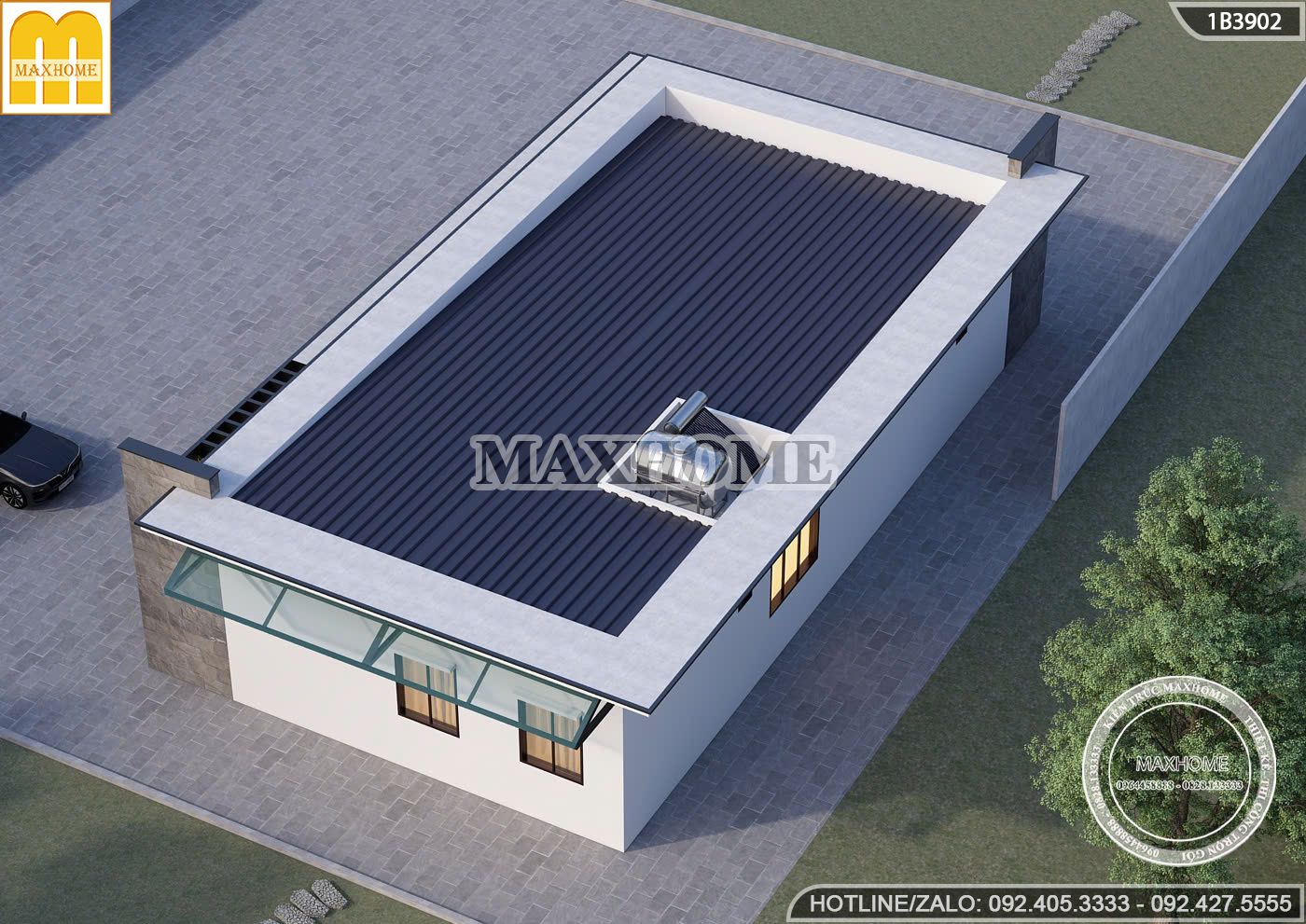 mau nha vuon 1 tang mai bang hien dai xu huong song xanh duoc yeu thich nhat mh05839 4