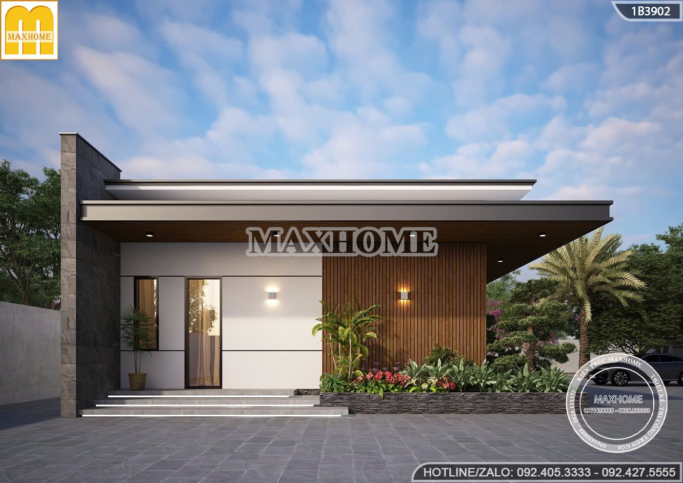 mau nha vuon 1 tang mai bang hien dai xu huong song xanh duoc yeu thich nhat mh05839 5