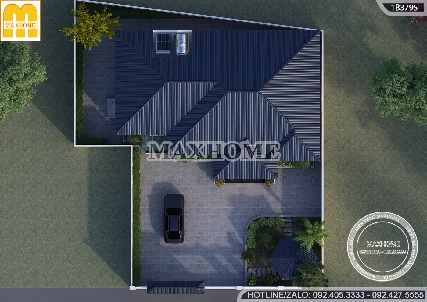 mau nha vuon 1 tang mai nhat 4 phong ngu dep hien dai chi phi hop ly mh05751 5