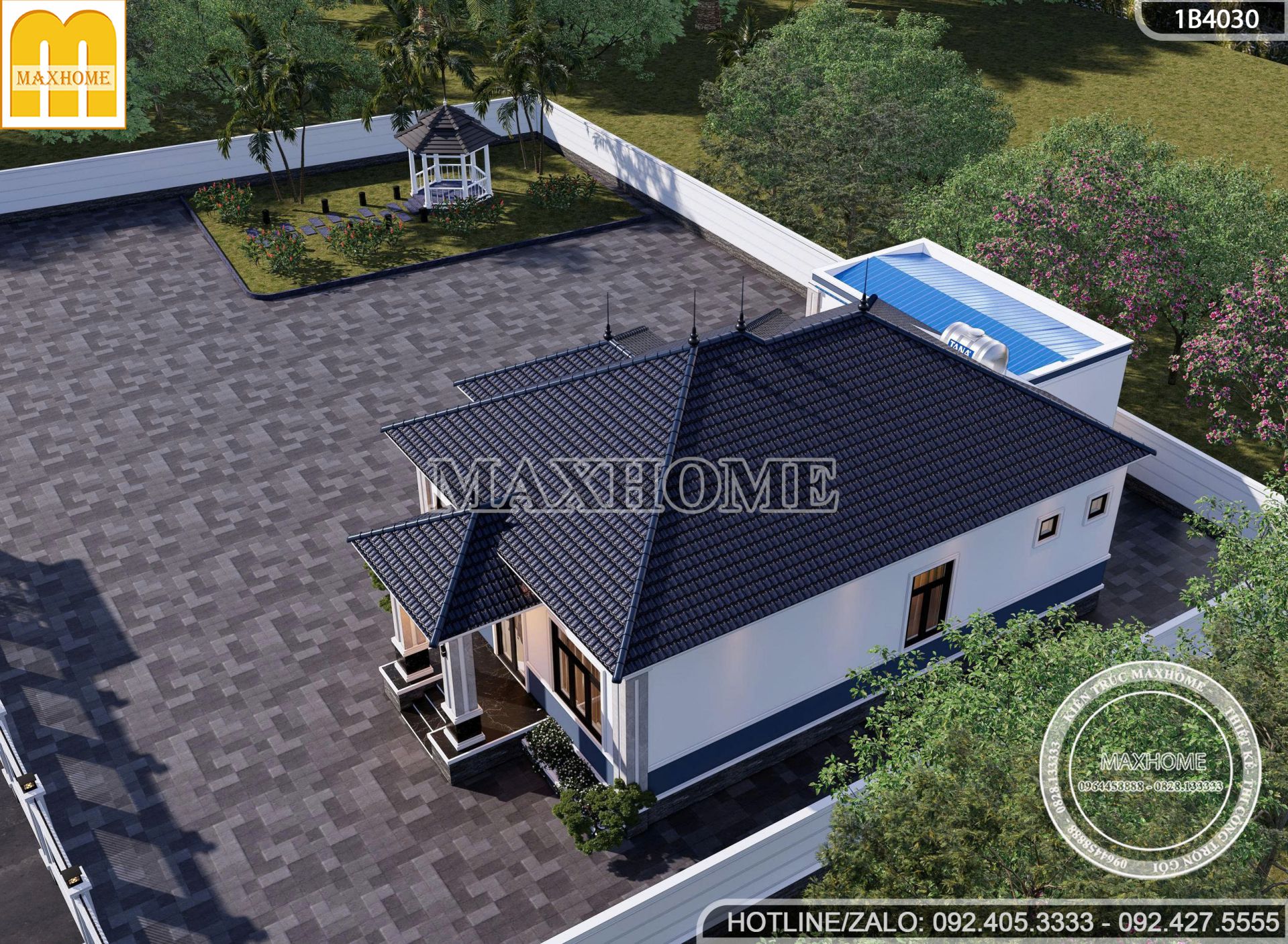 mau nha vuon 1 tang mai nhat hien dai tien nghi chuan xu huong mh05812 5