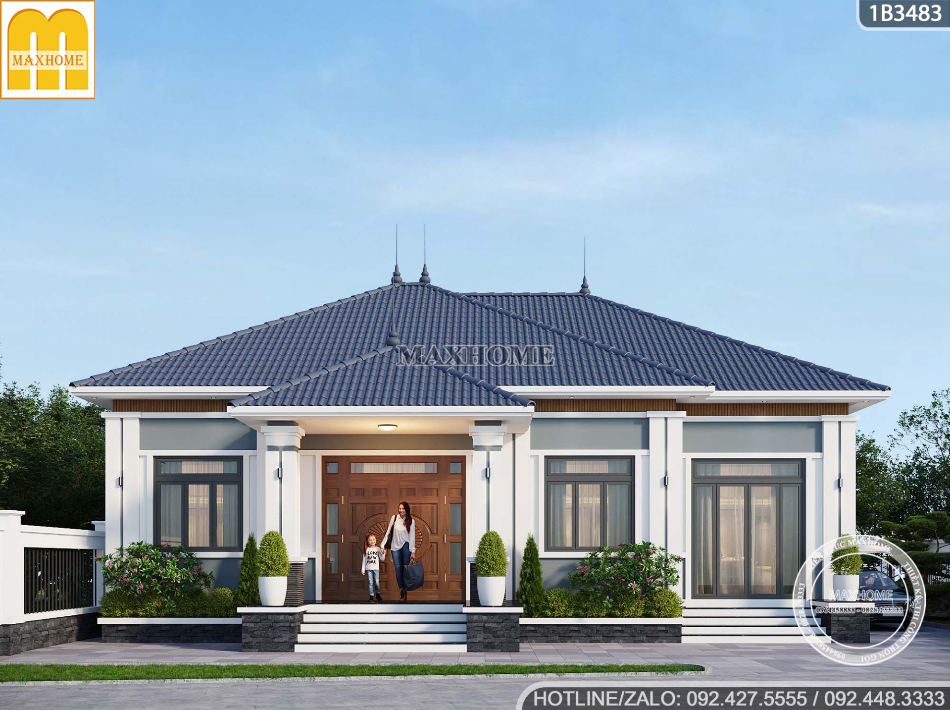 mau nha vuon 4 phong ngu sieu rong toa lac tai tinh phu tho 1 mau nha vuon 4 phong ngu sieu rong toa lac tai tinh phu tho 1