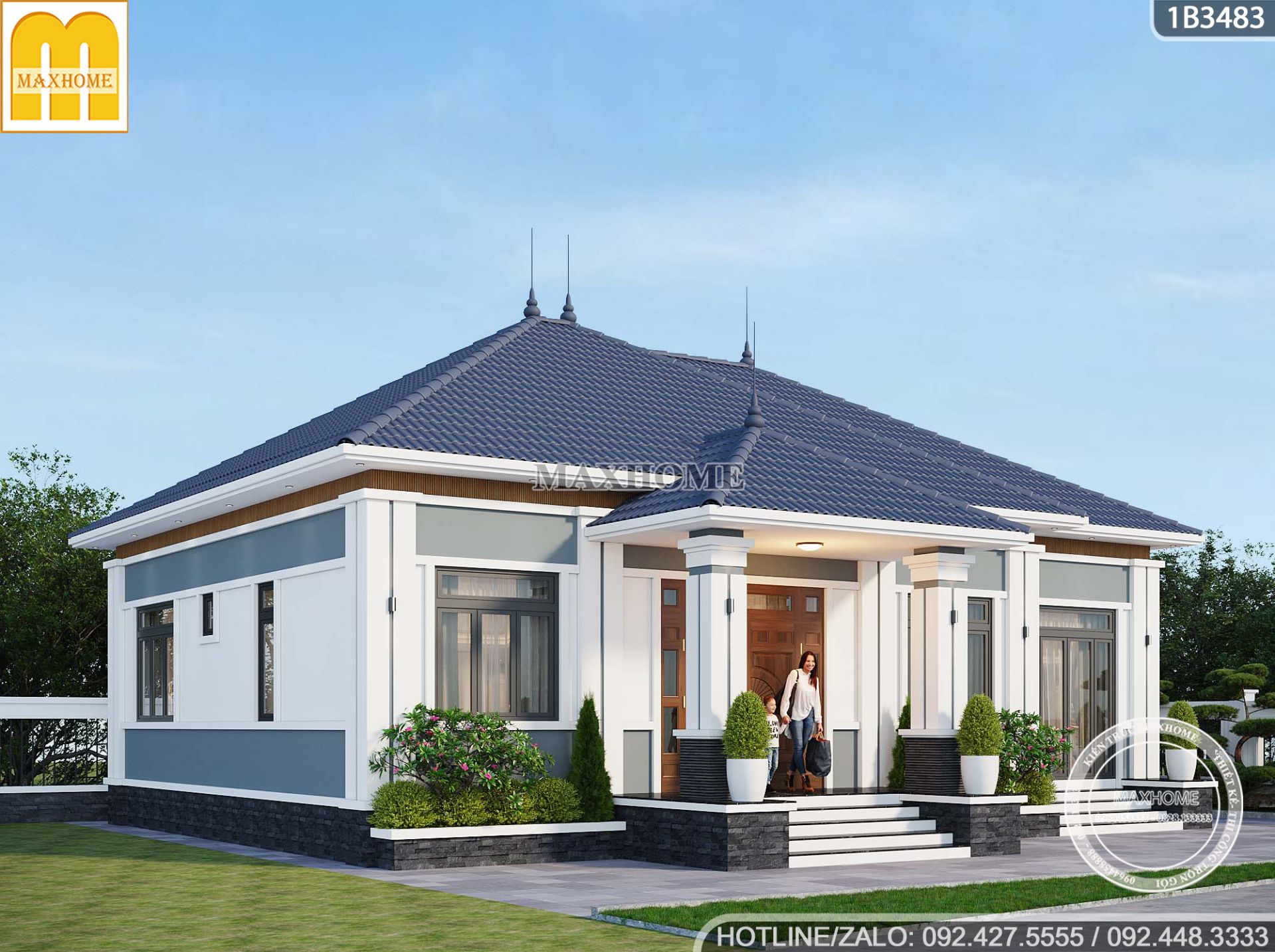 mau nha vuon 4 phong ngu sieu rong toa lac tai tinh phu tho 11 mau nha vuon 4 phong ngu sieu rong toa lac tai tinh phu tho 11