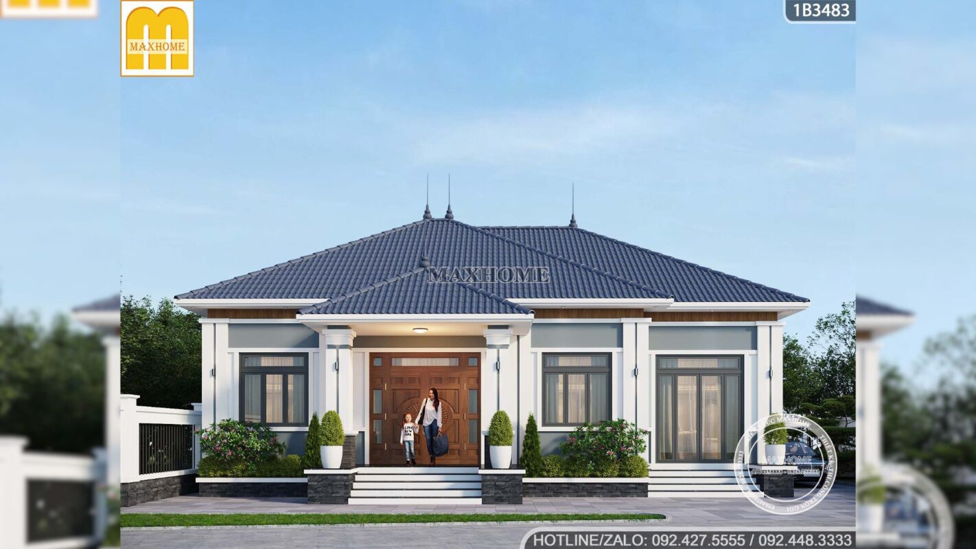 mau nha vuon 4 phong ngu sieu rong toa lac tai tinh phu tho 2