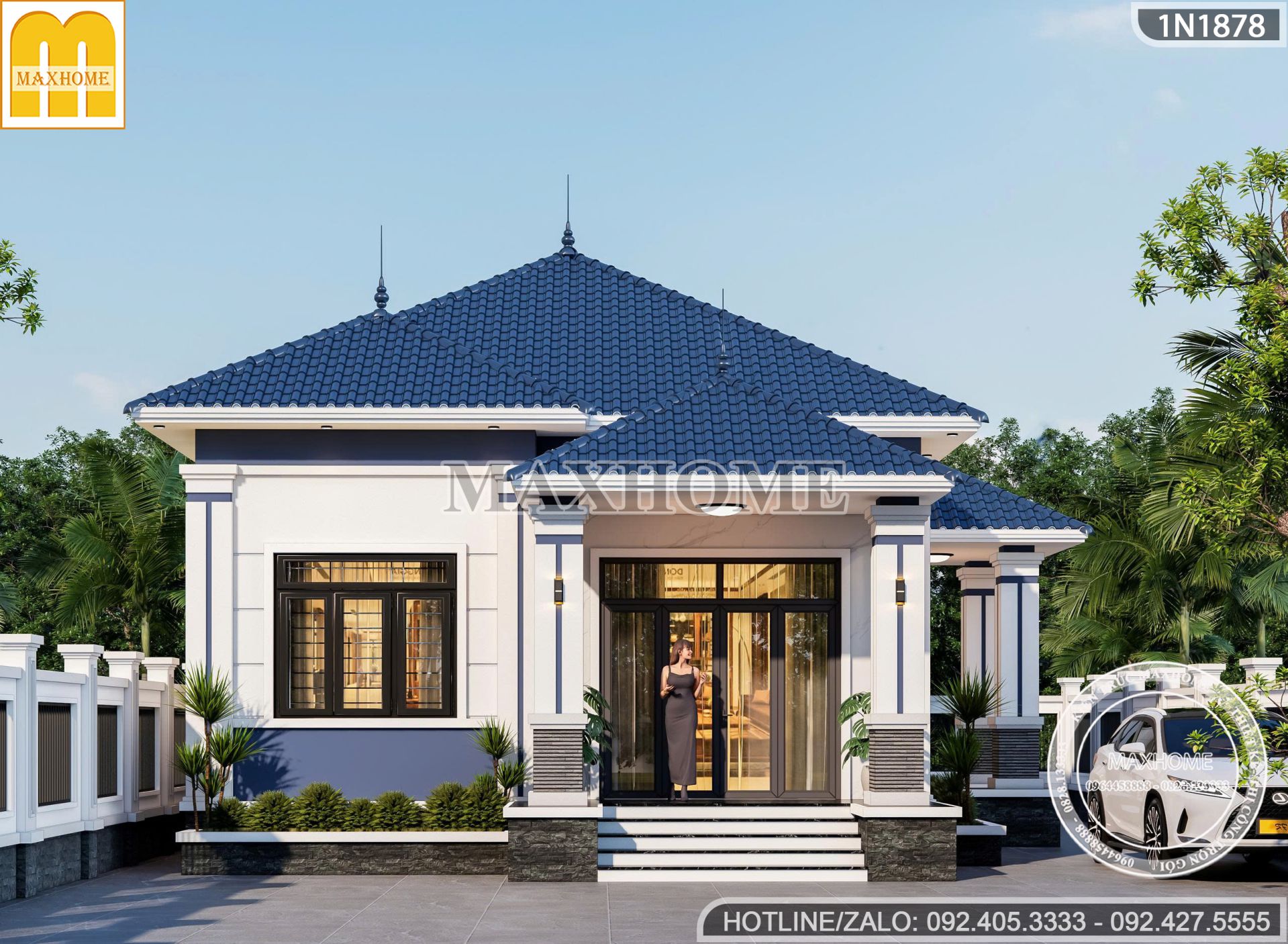 mau nha vuon mai nhat hien dai 4 phong ngu dep me tai dak lak mh05859 4