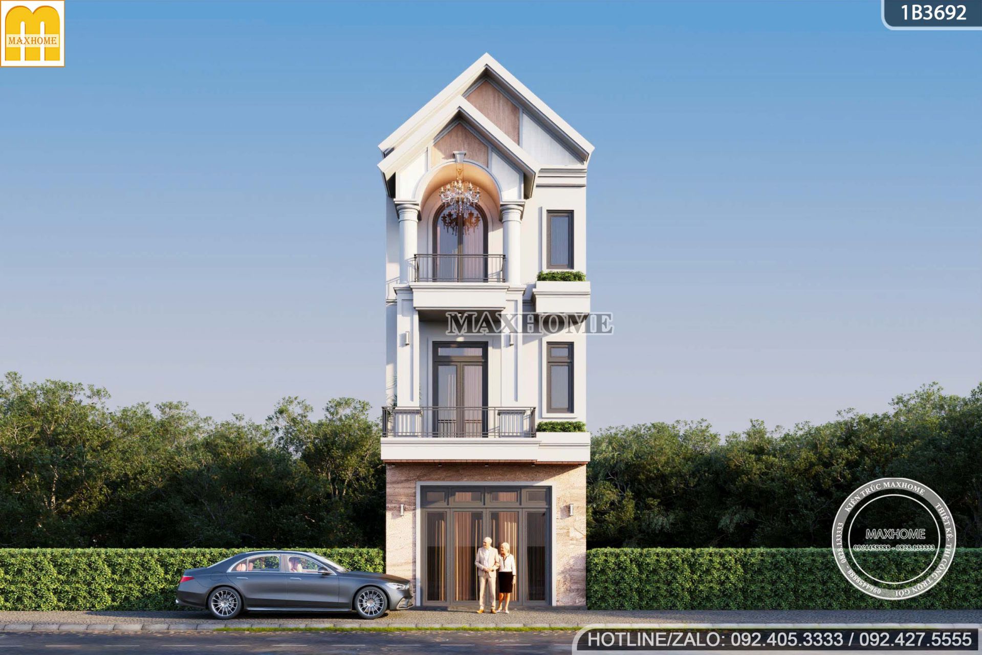 mau thiet ke nha pho 3 tang mai thai 5m don gio lay sang toi uu mh0574 6