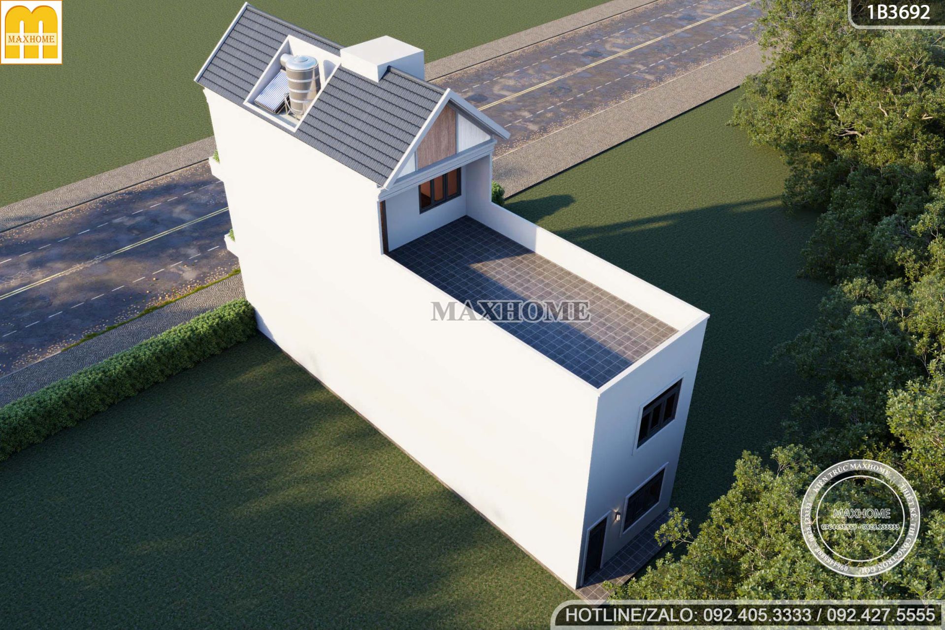 mau thiet ke nha pho 3 tang mai thai 5m don gio lay sang toi uu mh0574 7