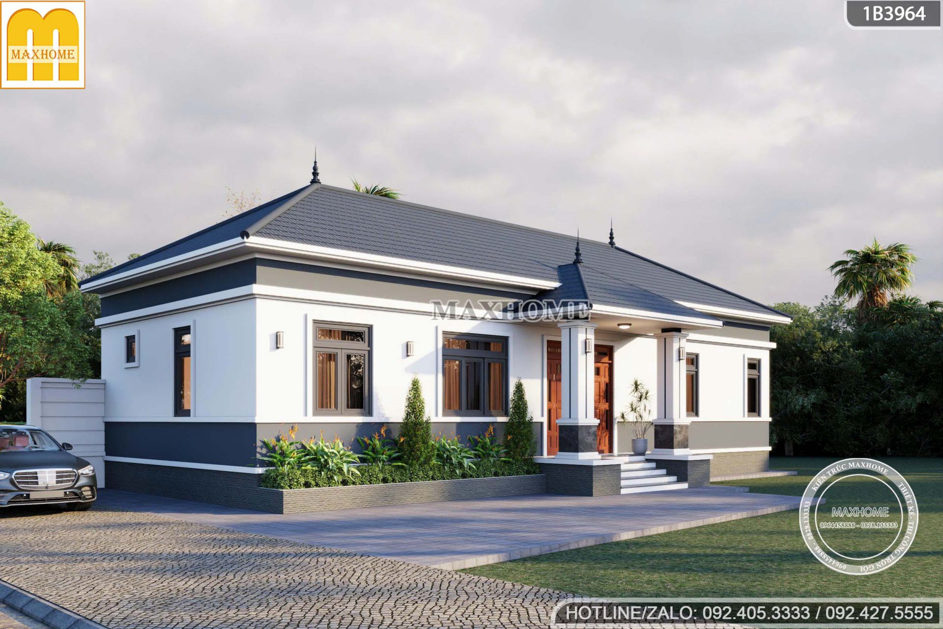 maxhome thiet ke nha cap 4 mai nhat mat tien 17m rong chuan cong nang mh05743 11 maxhome thiet ke nha cap 4 mai nhat mat tien 17m rong chuan cong nang mh05743 11