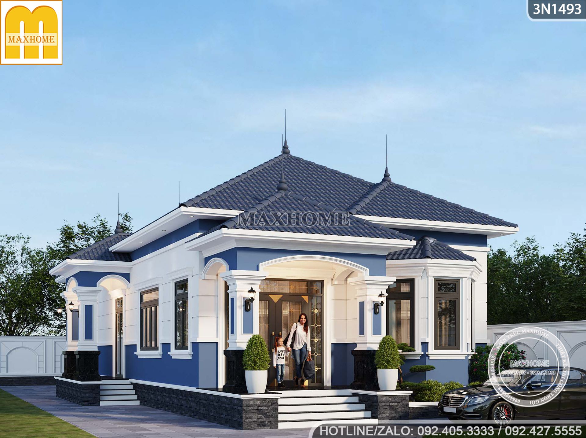 me man voi mau nha cap 4 mai nhat tan co dien dep o long an 9