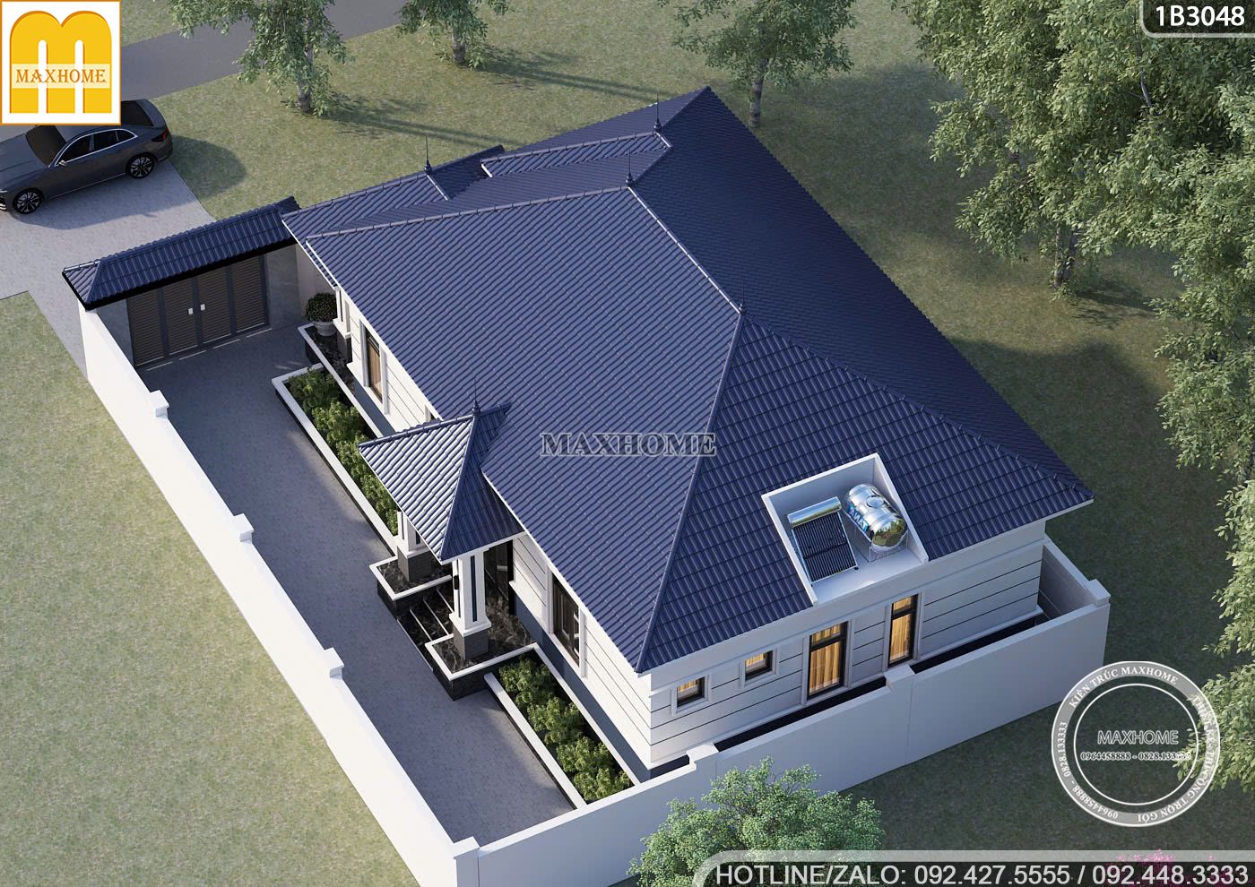 ngat ngay voi mau nha cap 4 3 phong ngu gia re ma sieu dep 11