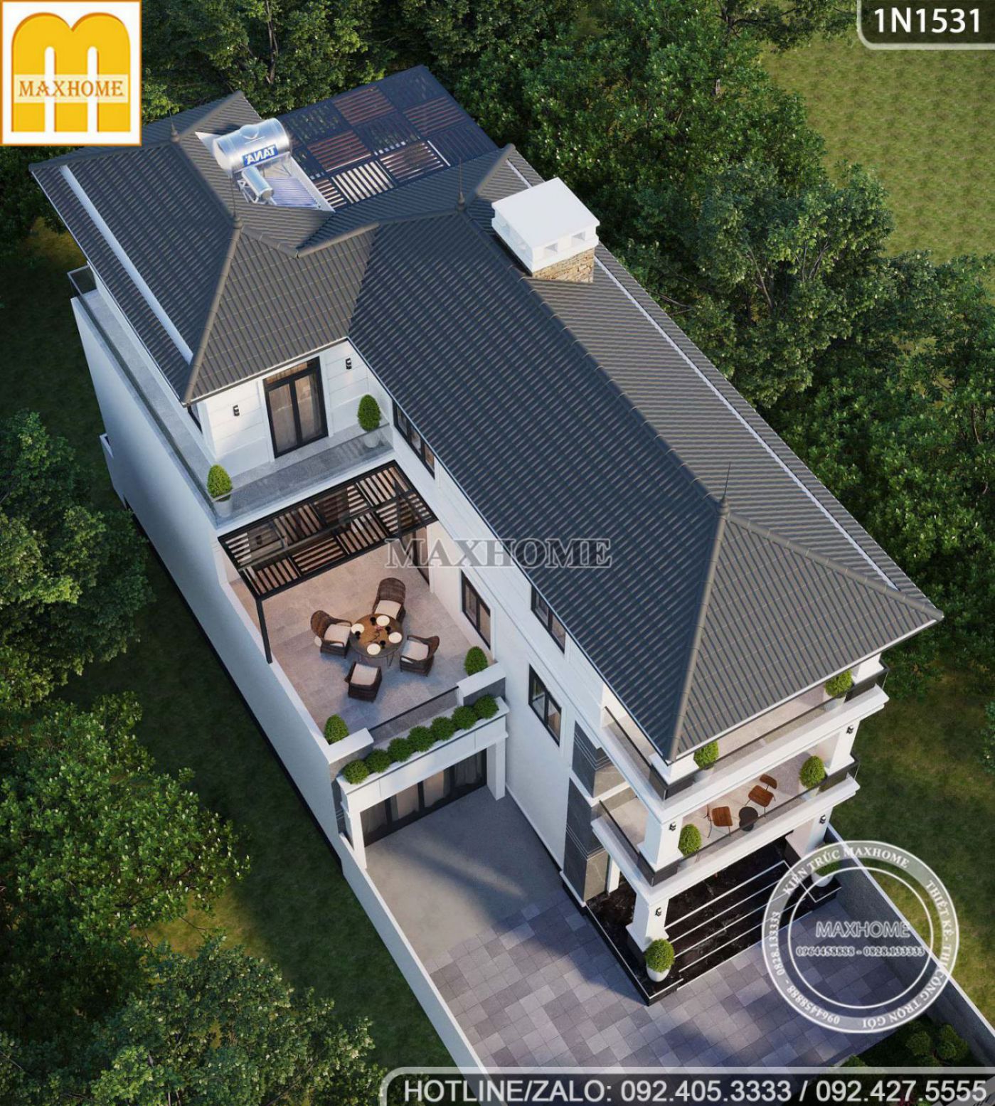 ngoi nha 2 tang 1 tum co thiet ke hien dai sang trong va gia ca hop ly 16