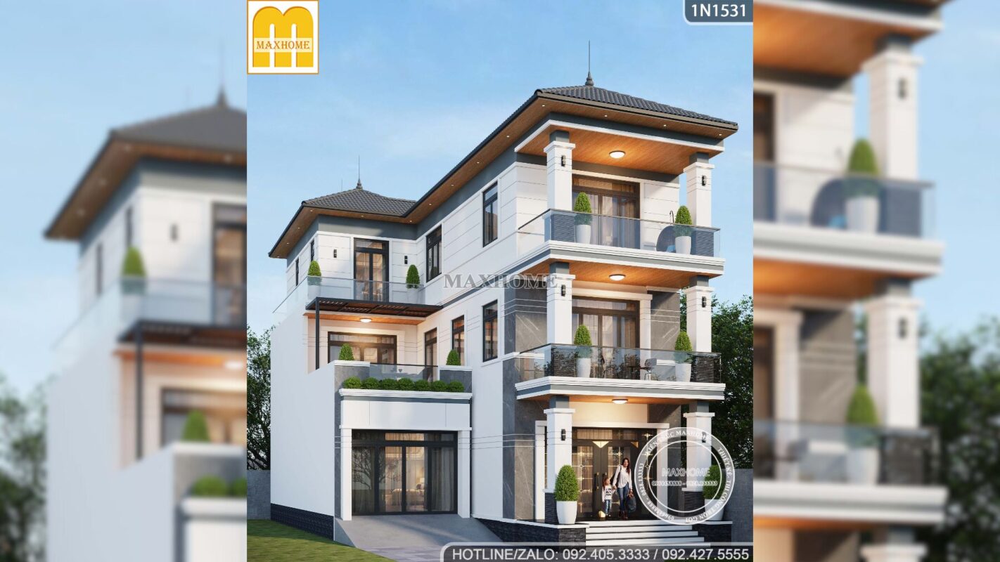 ngoi nha 2 tang 1 tum co thiet ke hien dai sang trong va gia ca hop ly 2