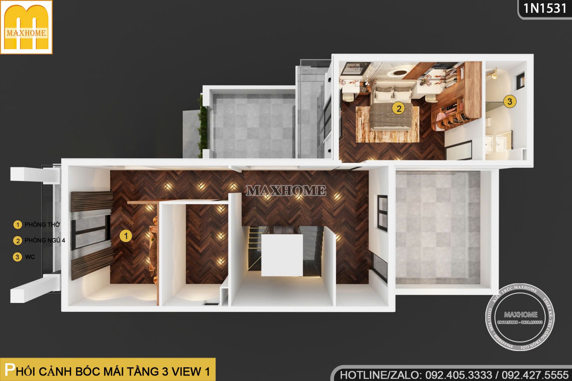 ngoi nha 2 tang 1 tum co thiet ke hien dai sang trong va gia ca hop ly 20