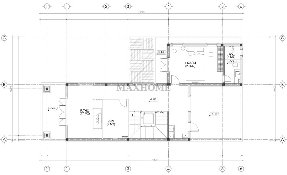 ngoi nha 2 tang 1 tum co thiet ke hien dai sang trong va gia ca hop ly 31