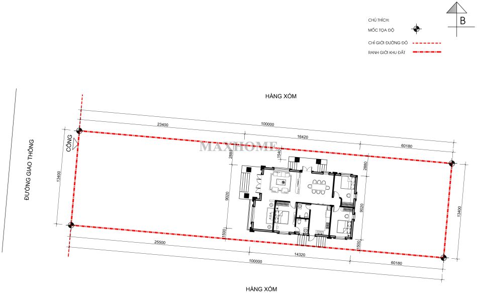 ngoi nha vuon cap 4 tan co tinh gon tien nghi cho gia dinh 2 the he 14