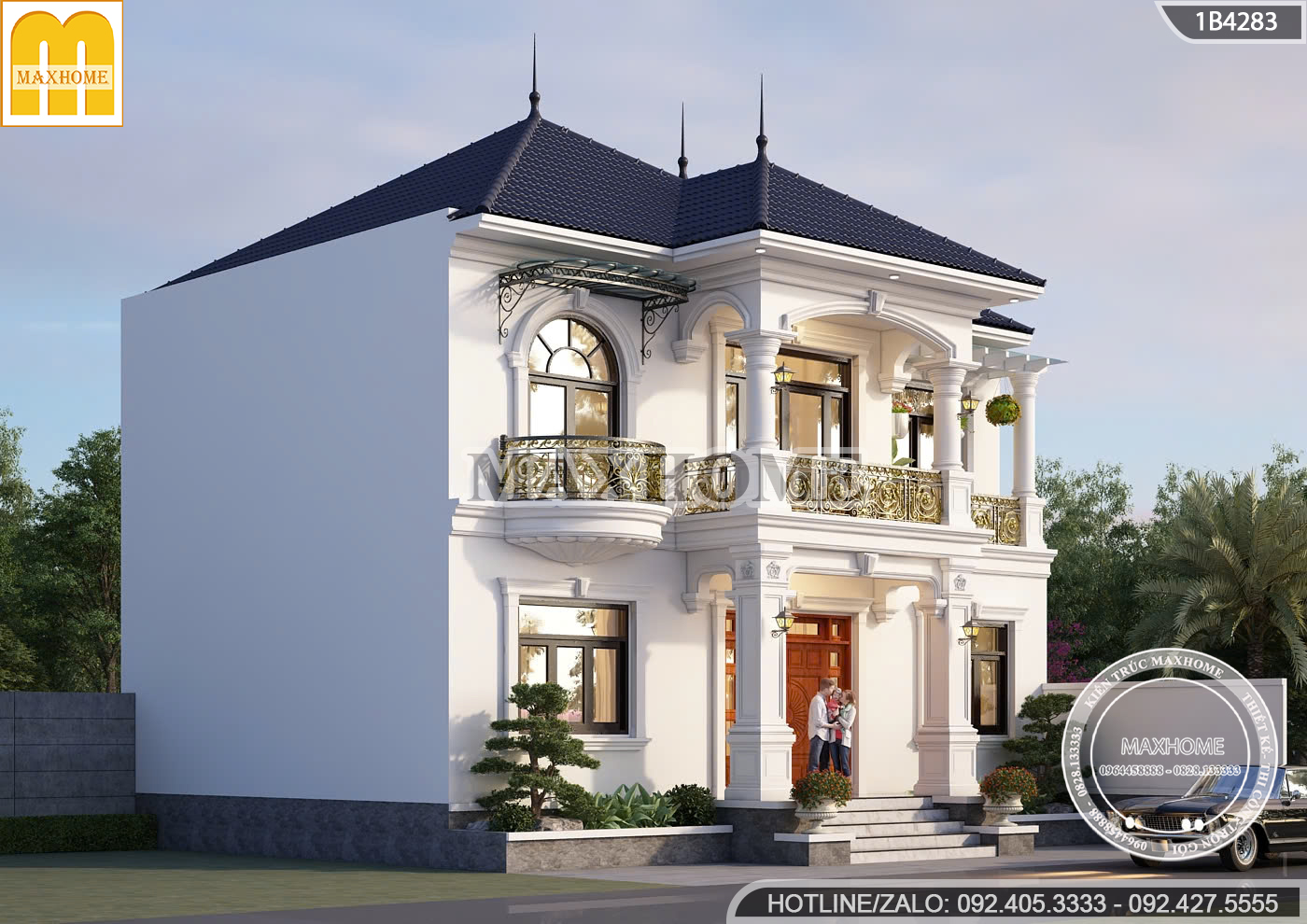 nha 2 tang 4 phong ngu mai nhat tan co dien sang trong lich lam tai bac ninh mh05948 1 nha 2 tang 4 phong ngu mai nhat tan co dien sang trong lich lam tai bac ninh mh05948 1