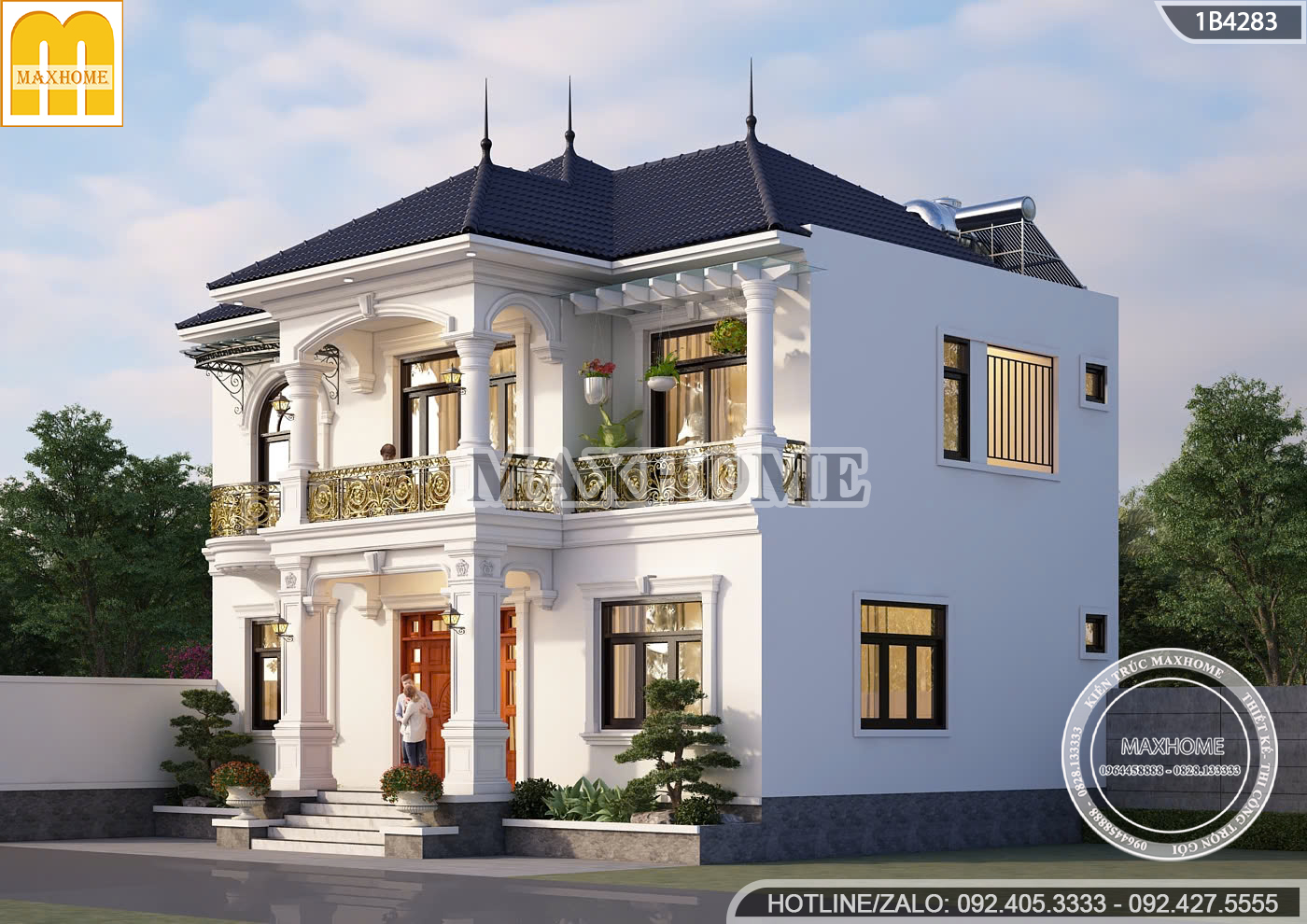 nha 2 tang 4 phong ngu mai nhat tan co dien sang trong lich lam tai bac ninh mh05948 3 nha 2 tang 4 phong ngu mai nhat tan co dien sang trong lich lam tai bac ninh mh05948 3