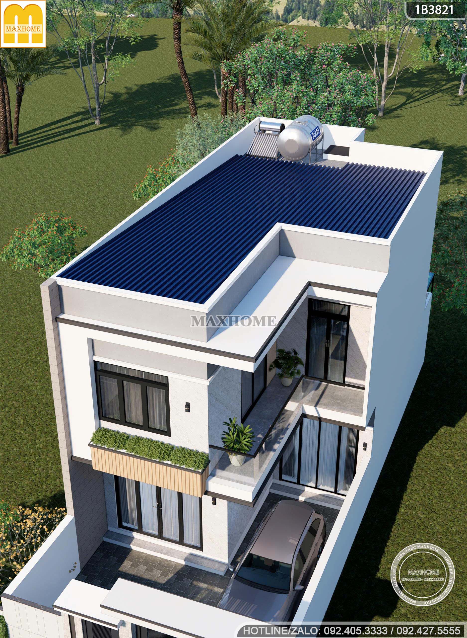 nha 2 tang hien dai chu l mat tien 7m nhin phoi canh la muon xay ngay mh05908 5