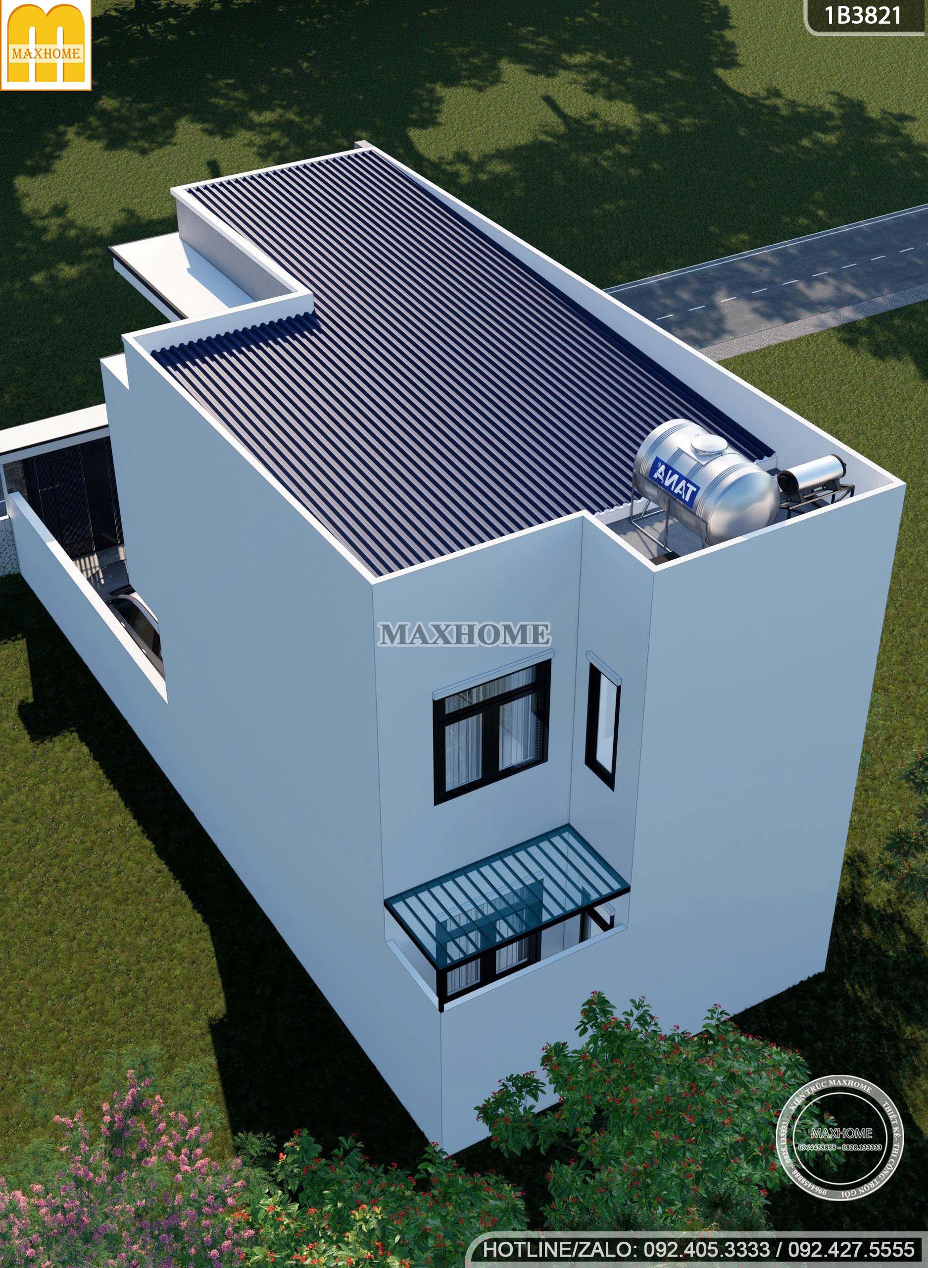 nha 2 tang hien dai chu l mat tien 7m nhin phoi canh la muon xay ngay mh05908 6