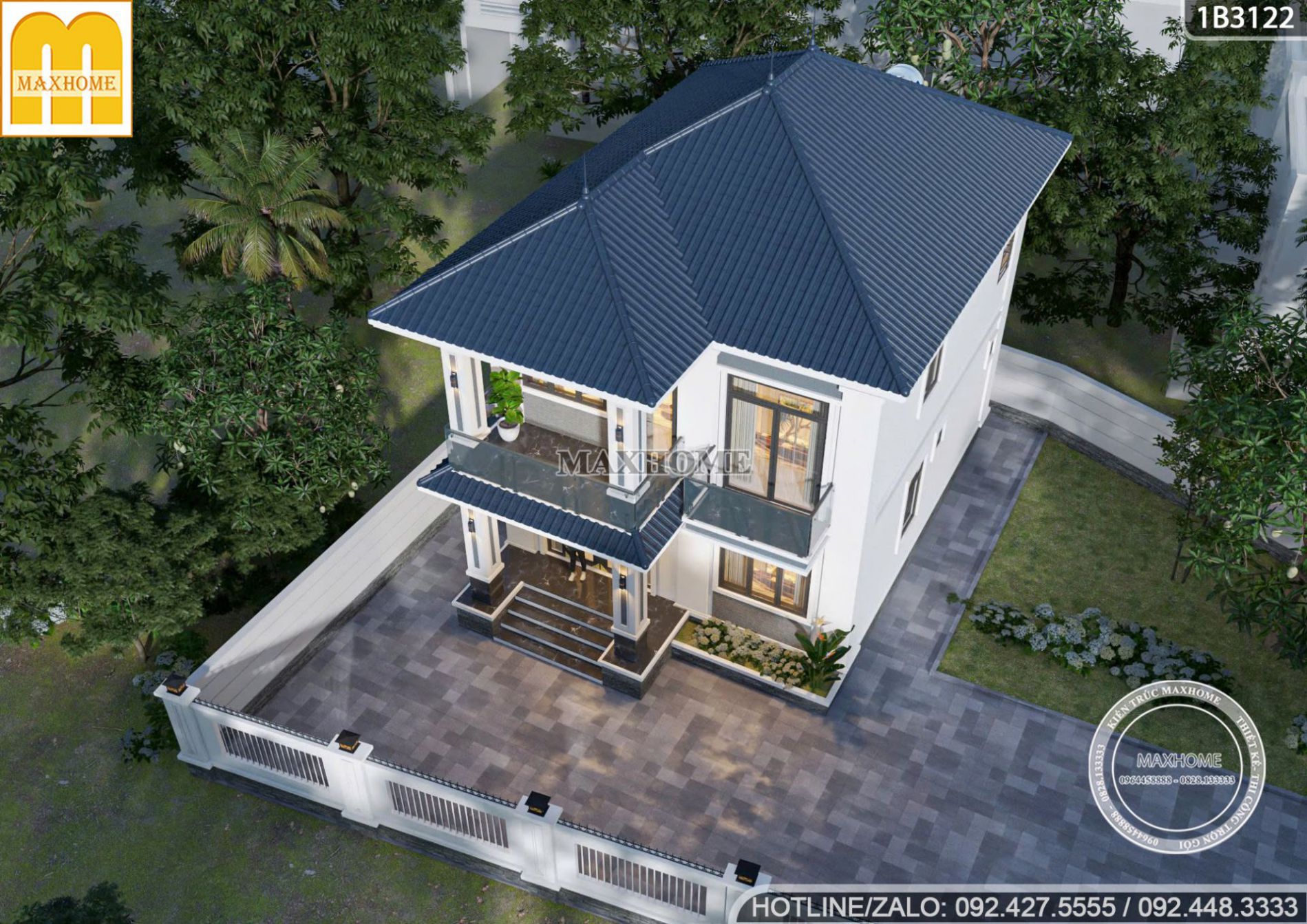 nha 2 tang mai nhat gam mau lanh phu hop cho nguoi menh thuy 11 nha 2 tang mai nhat gam mau lanh phu hop cho nguoi menh thuy 11