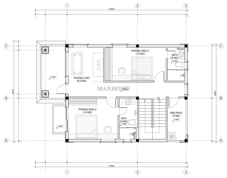 nha 2 tang mai nhat gam mau lanh phu hop cho nguoi menh thuy 24 nha 2 tang mai nhat gam mau lanh phu hop cho nguoi menh thuy 24