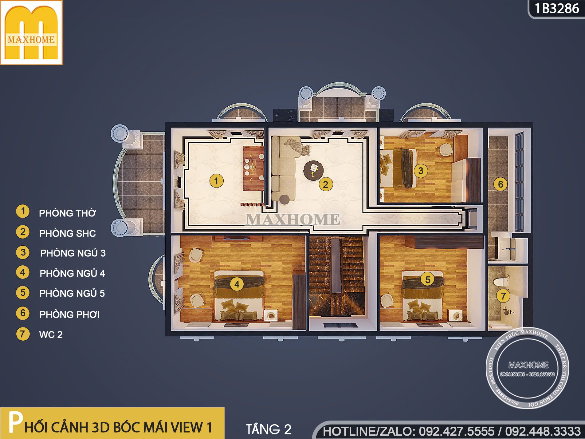 nha 2 tang tan co dien voi mai ngoi do mang hoi tho truyen thong 14