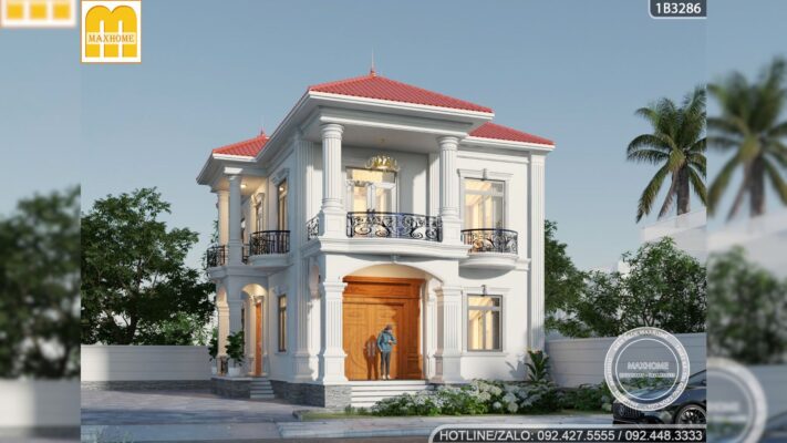 nha 2 tang tan co dien voi mai ngoi do mang hoi tho truyen thong 2